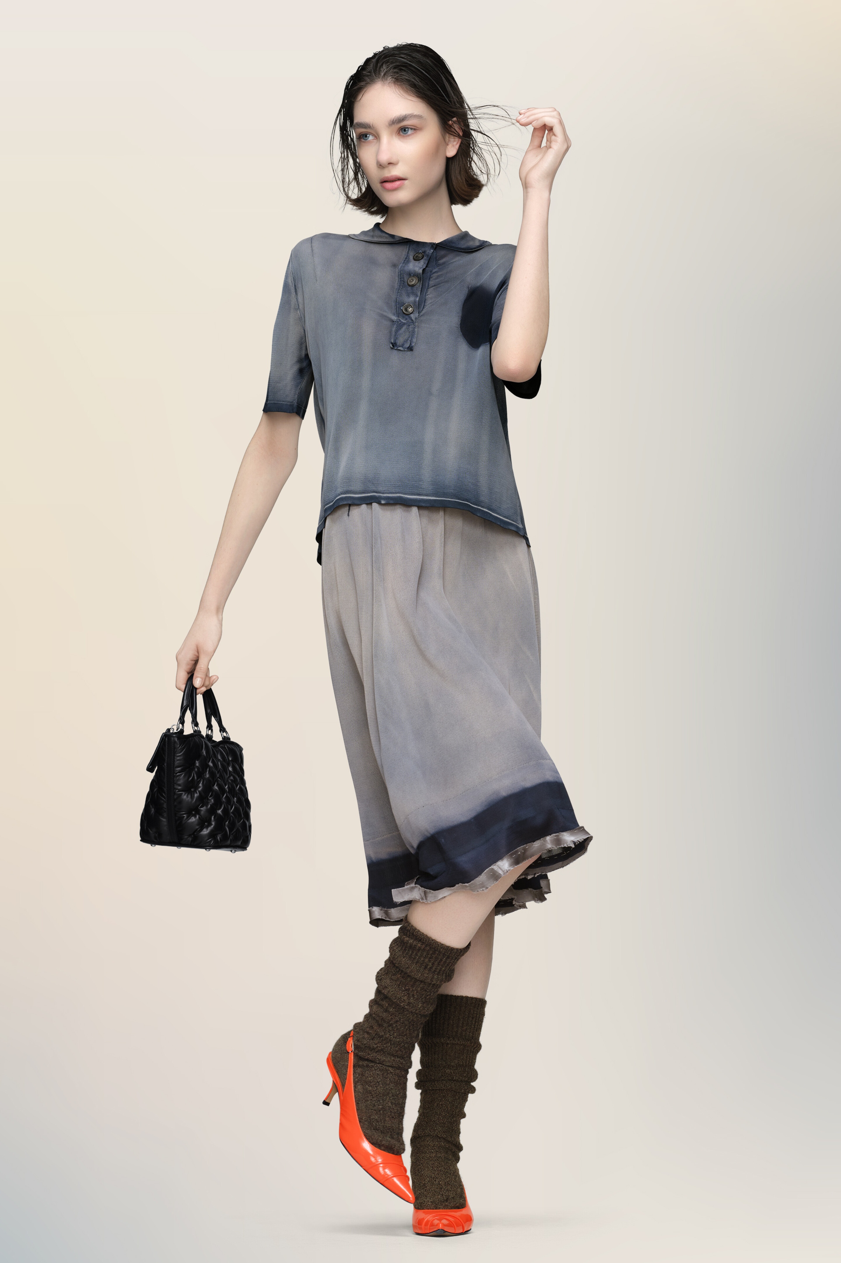 Sun-faded polo top - 7