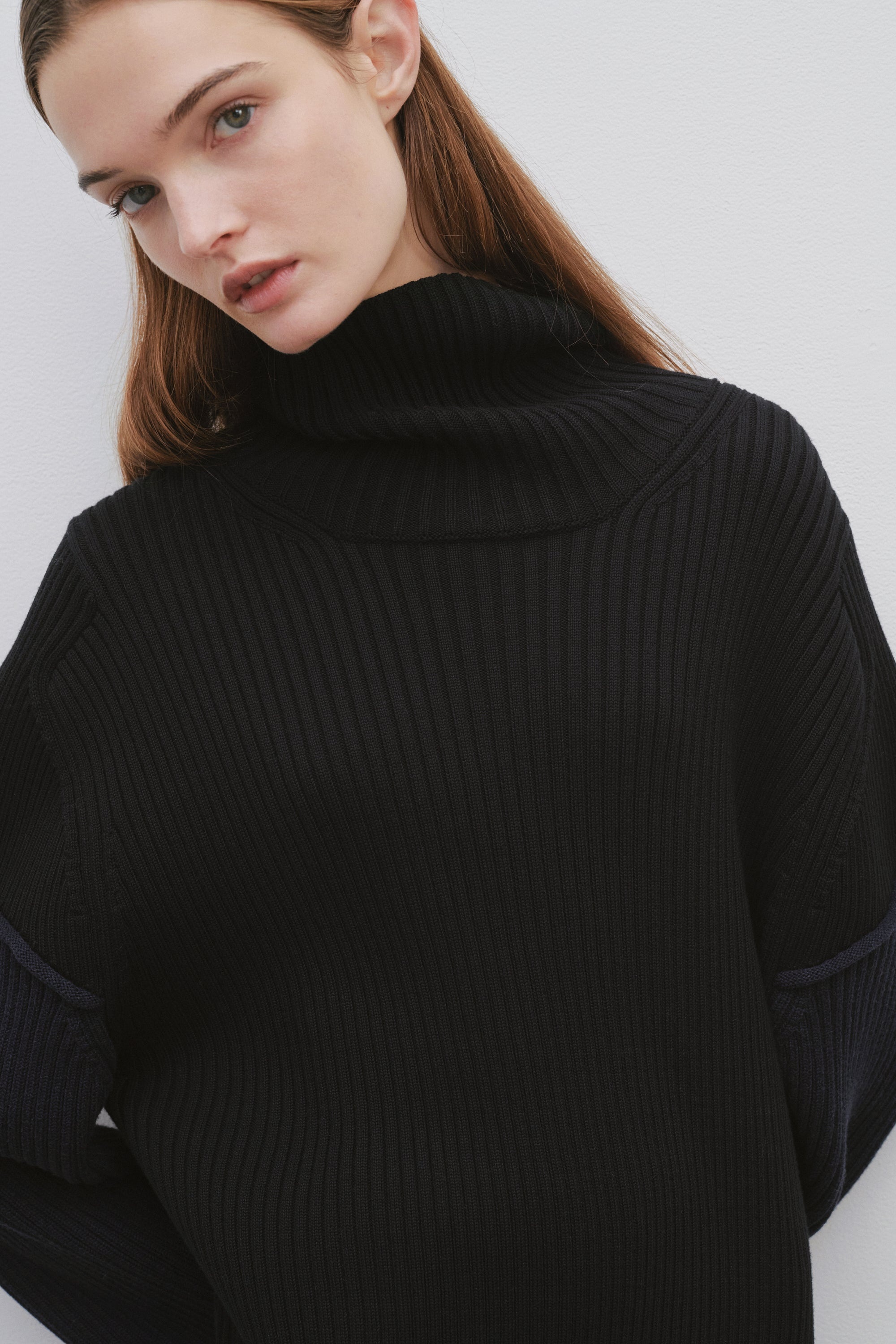 Dua Top in Cotton and Cashmere - 4