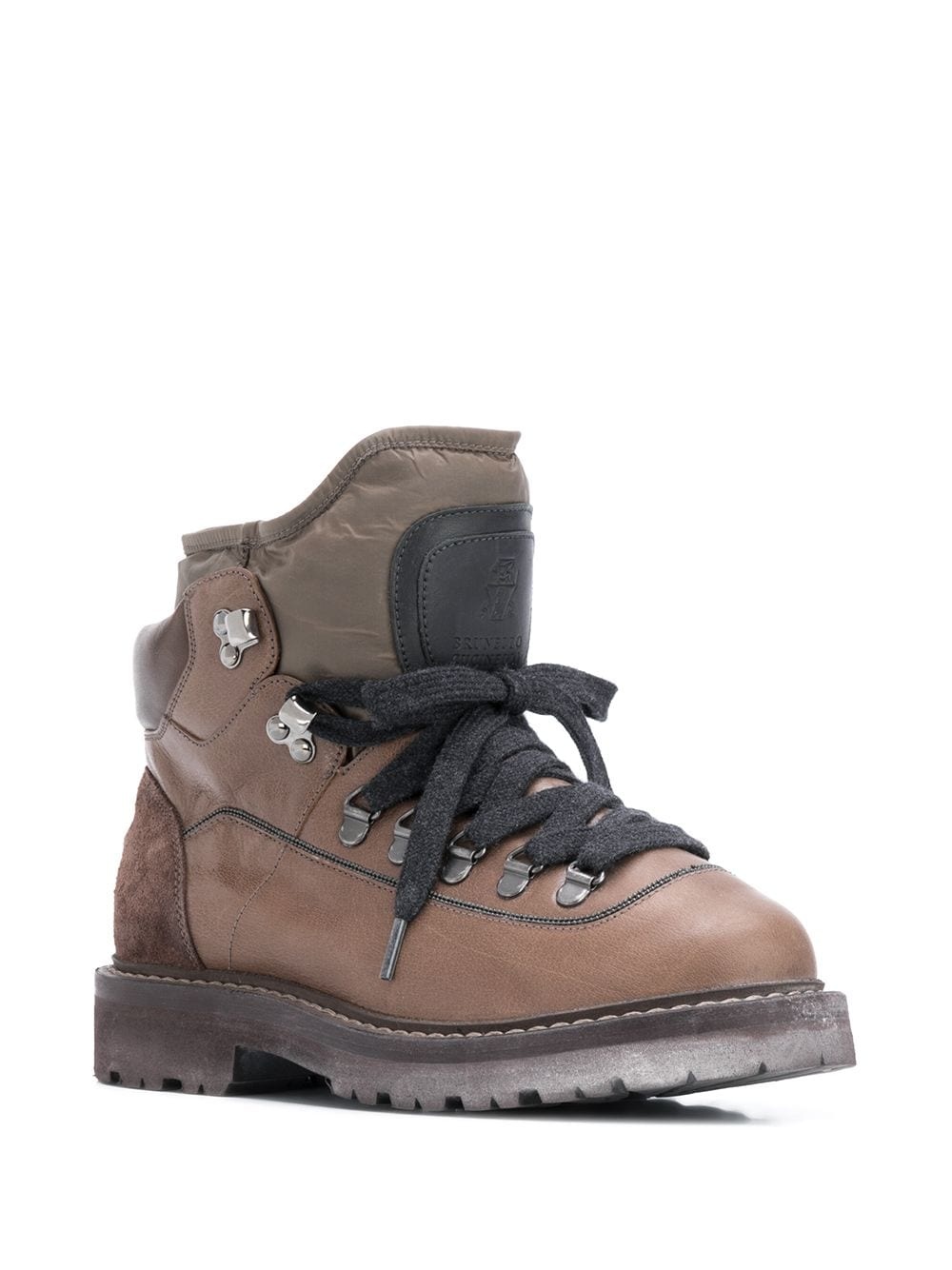 chunky ankle hiking boots - 2