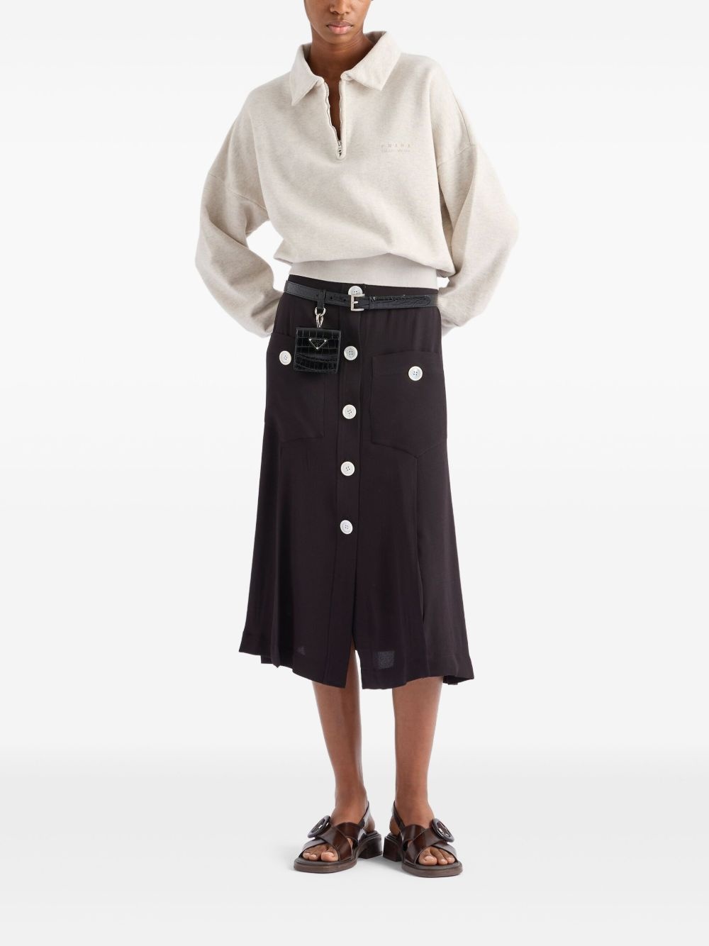 satin skirt - 2