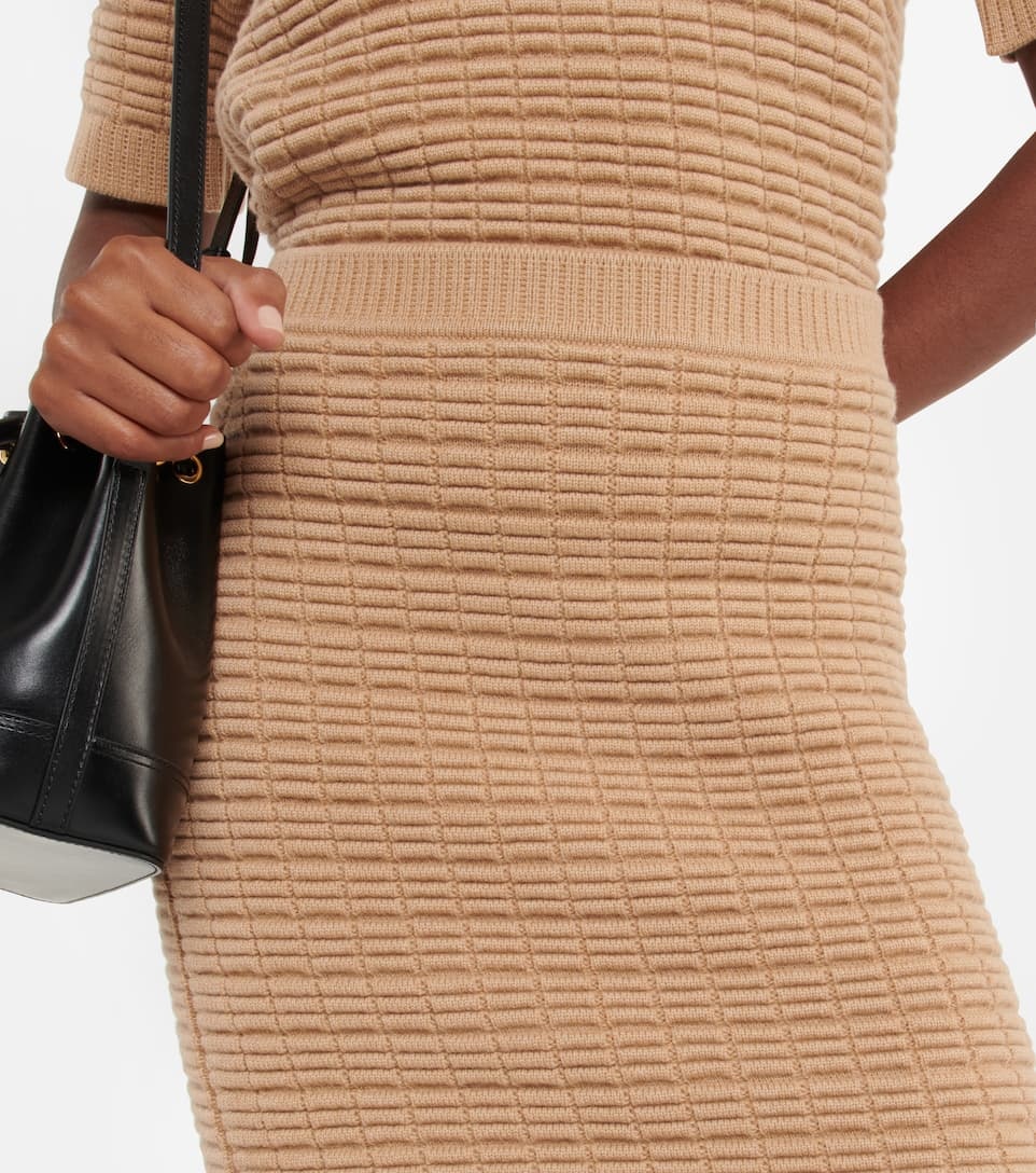 Nailah cashmere mini skirt - 4