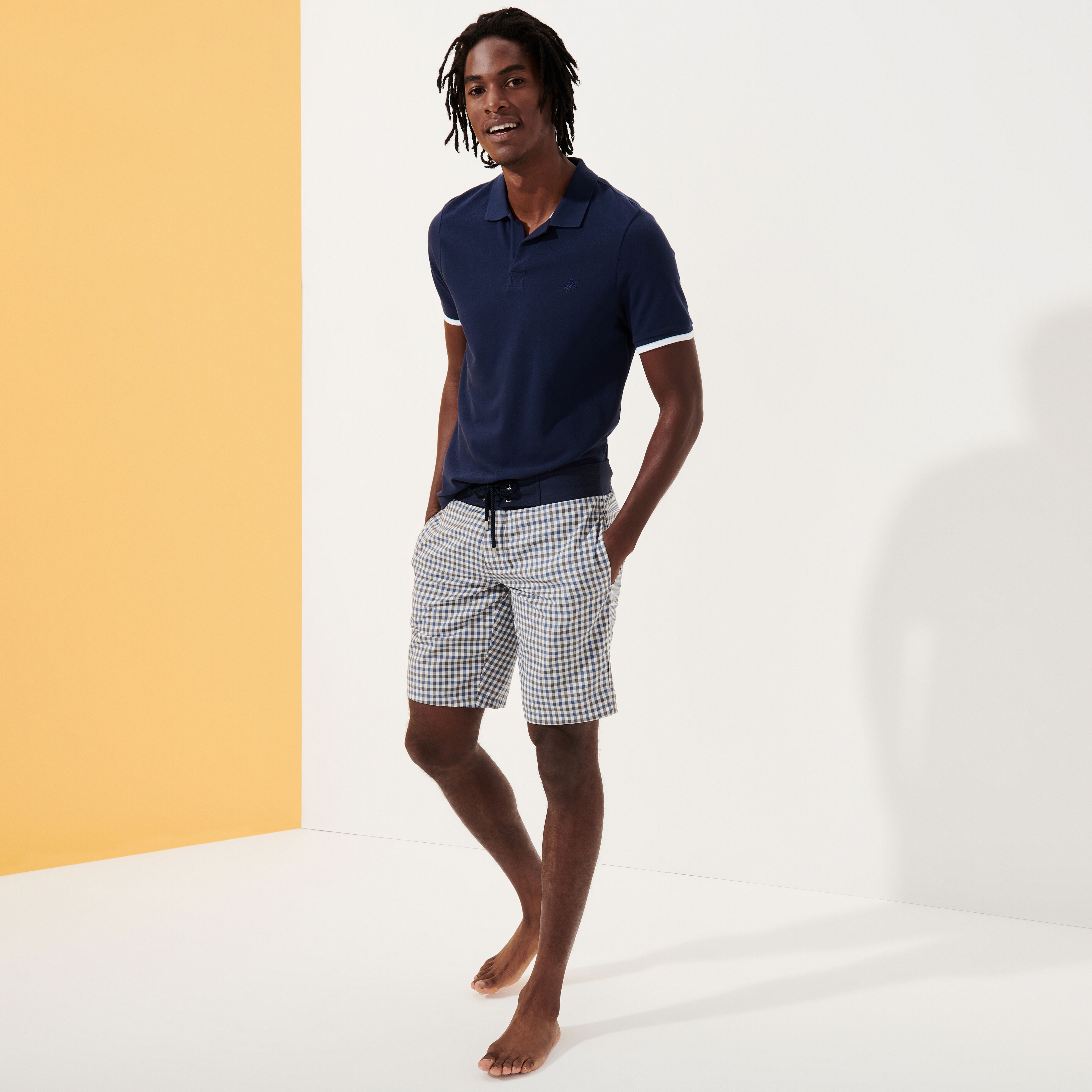 Men Woolen Swim Trunks Carreaux- Vilebrequin x The Woolmark Company - 7