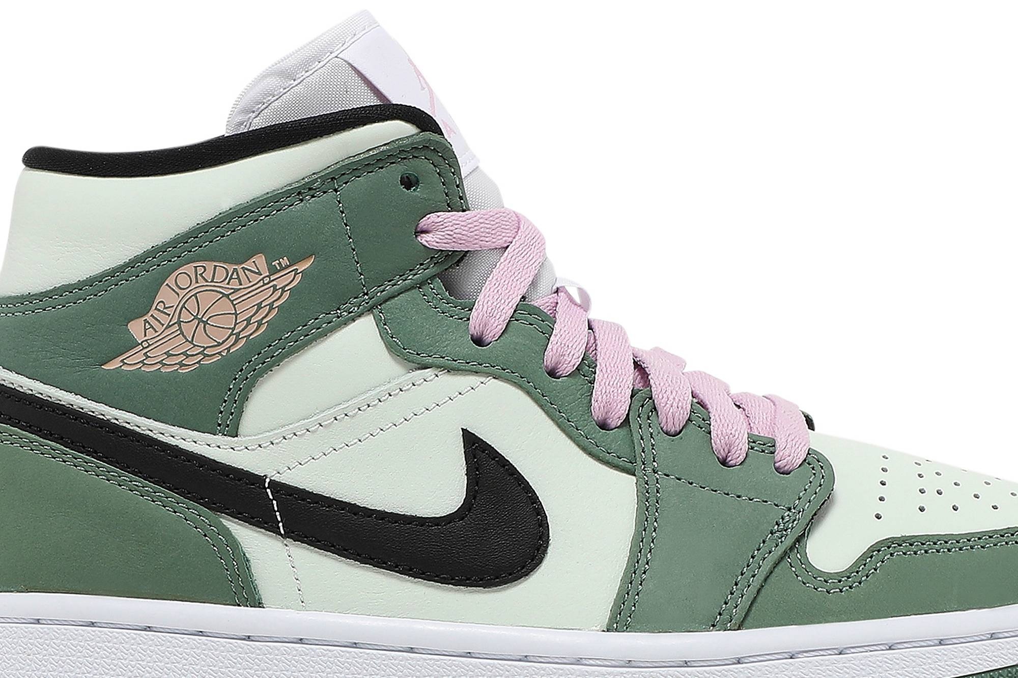 Wmns Air Jordan 1 Mid SE 'Dutch Green' - 2