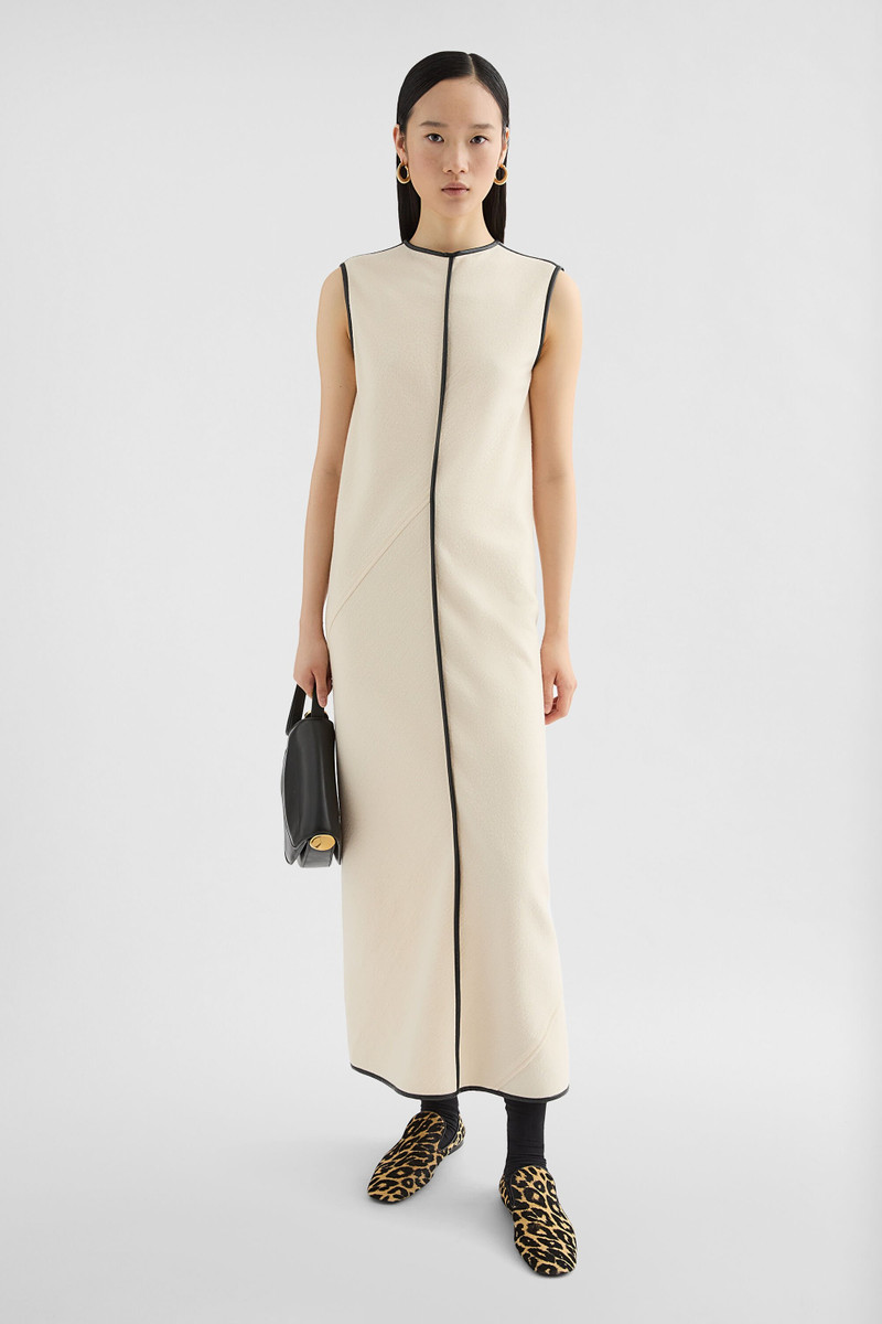 Jil Sander Wool Jersey Crew-Neck Dress outlook
