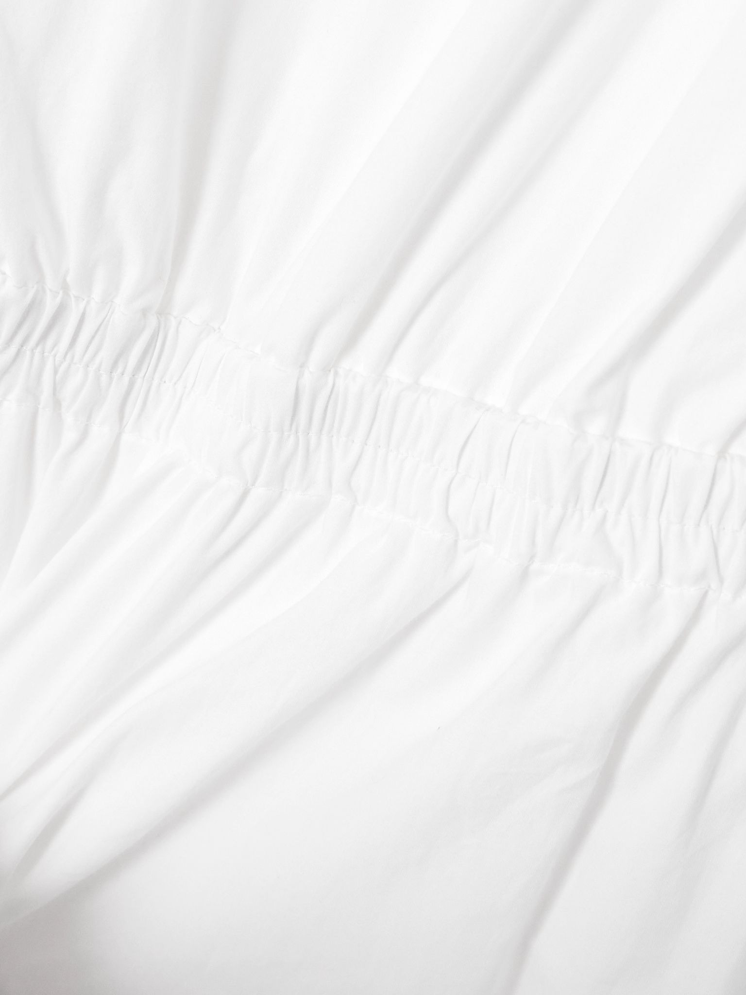 Organic cotton-poplin dress White - 4