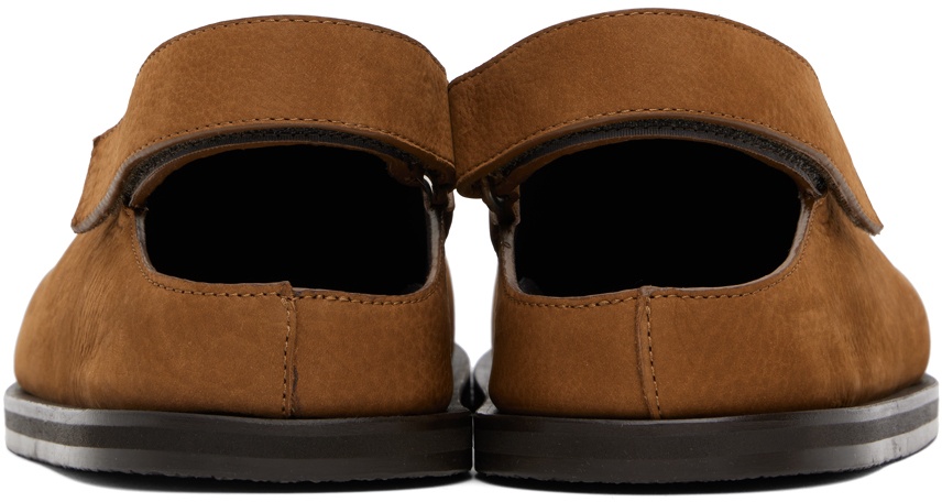 【関税込み】Studio Nicholson ブラウン Hardning クロッグ Studio Nicholson Brown Hardning Clogs | REVERSIBLE