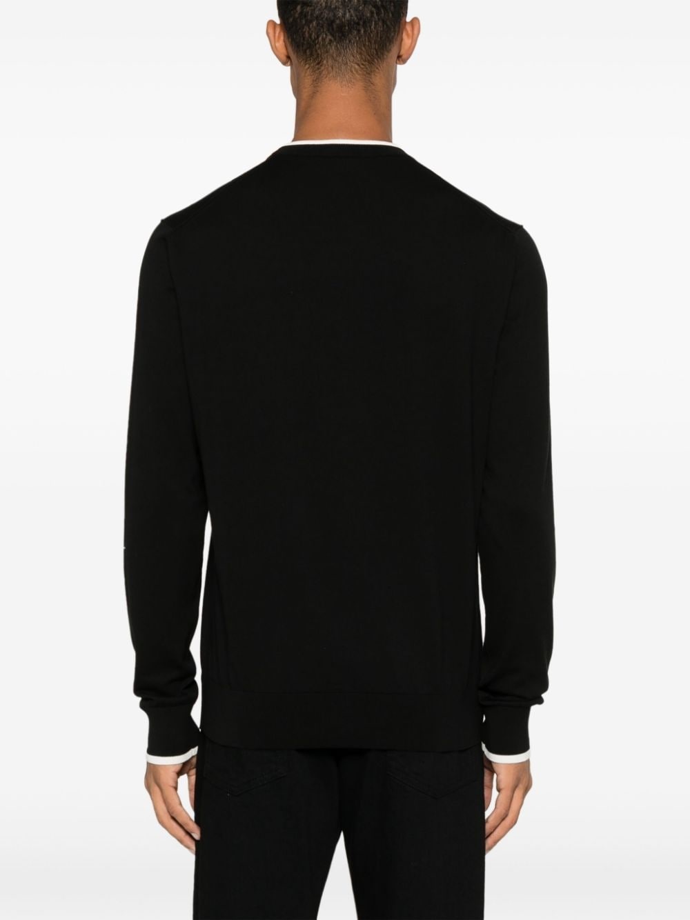 logo-embroidered sweater - 4