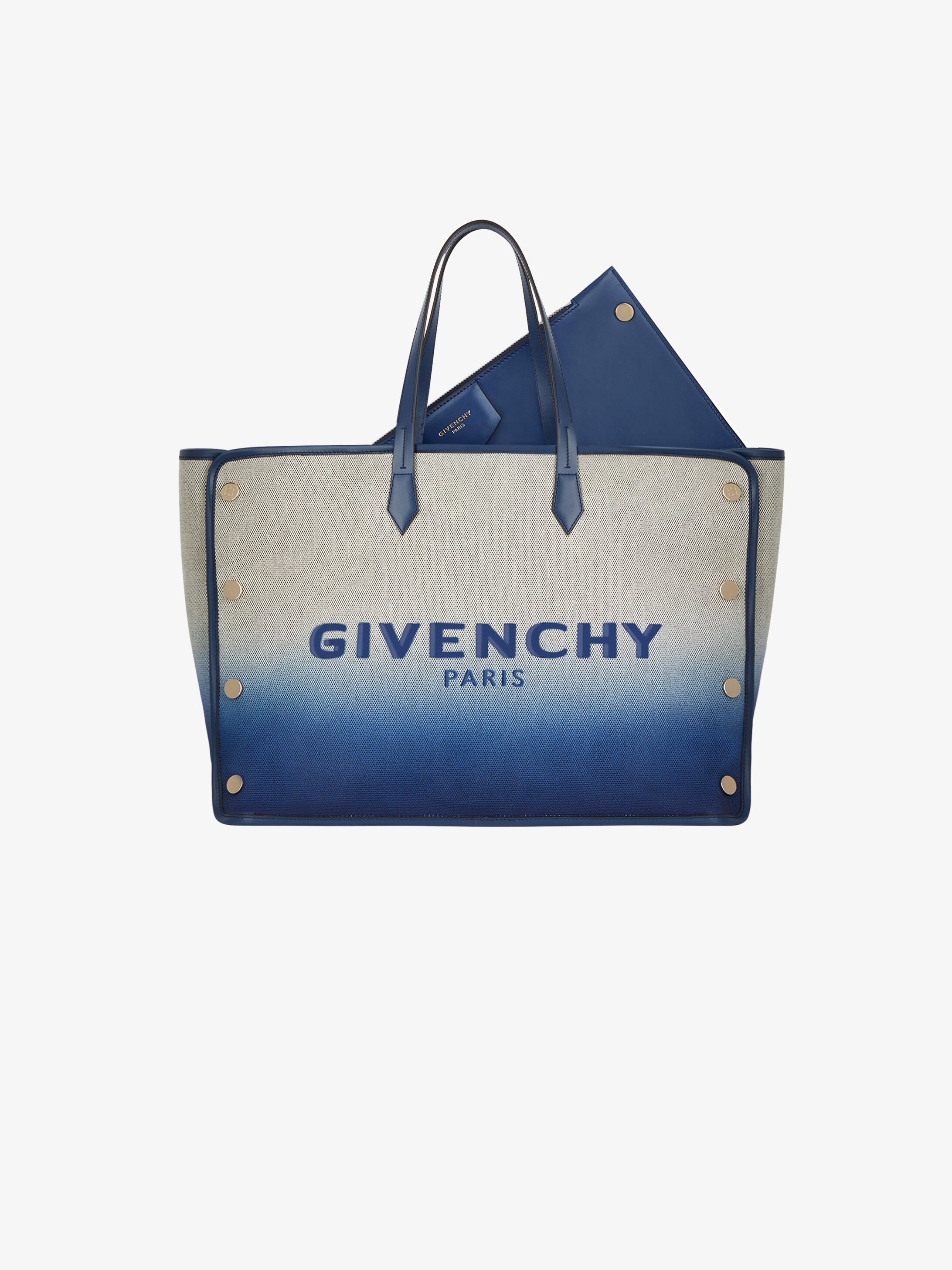 Large Bond shopper in GIVENCHY faded canvas - 6