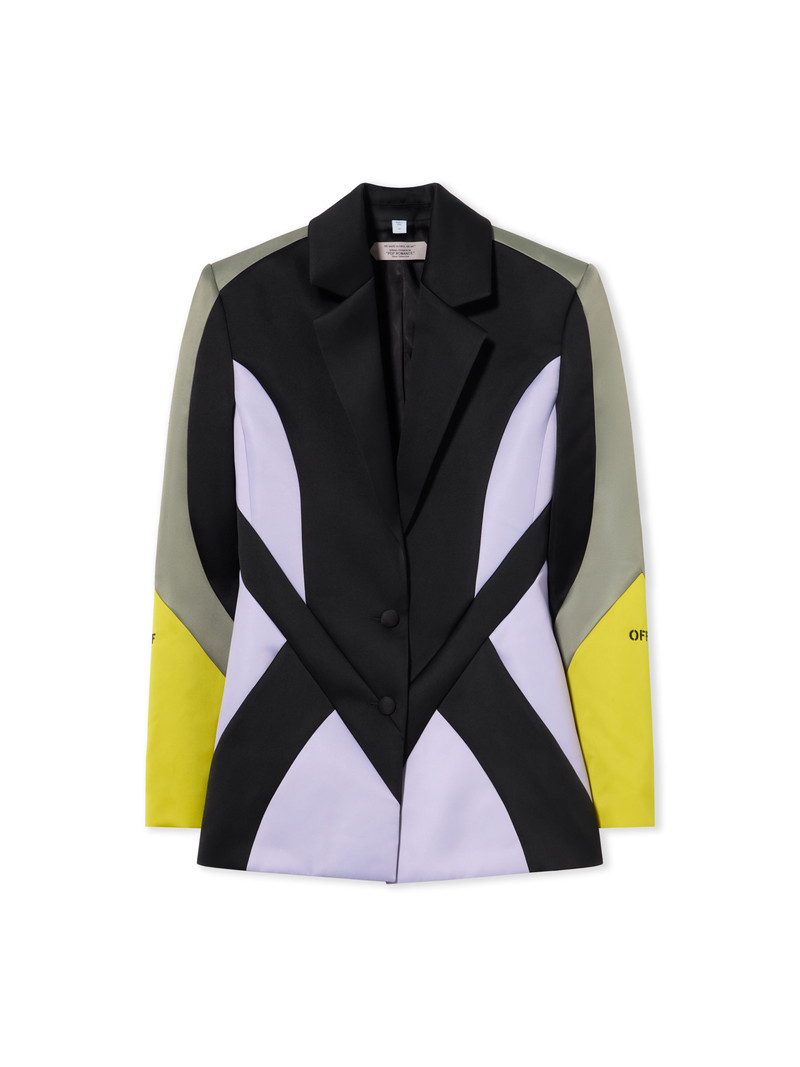 Duchesse Col Block Blazer 1