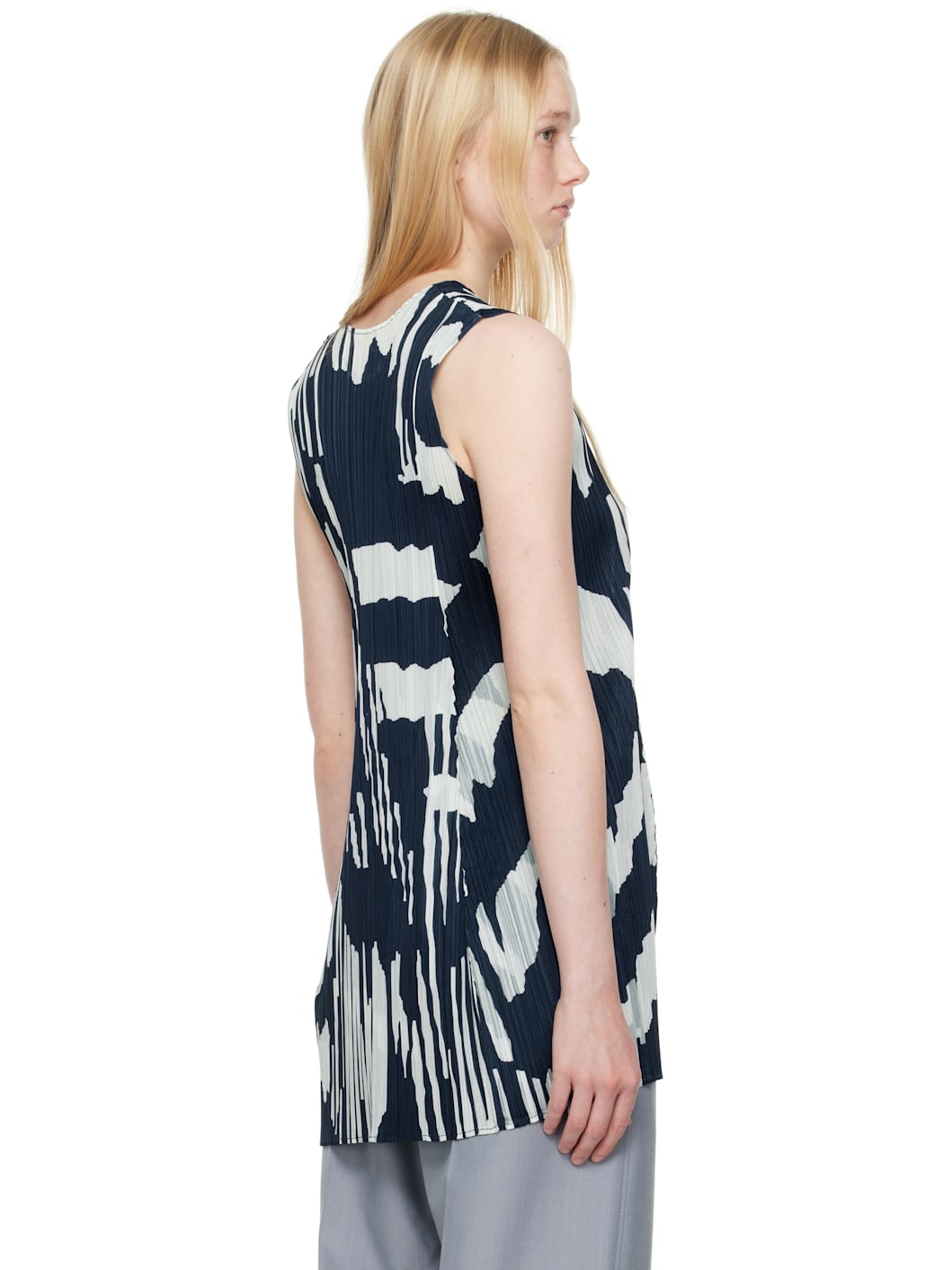 Blue Refraction Top - 3