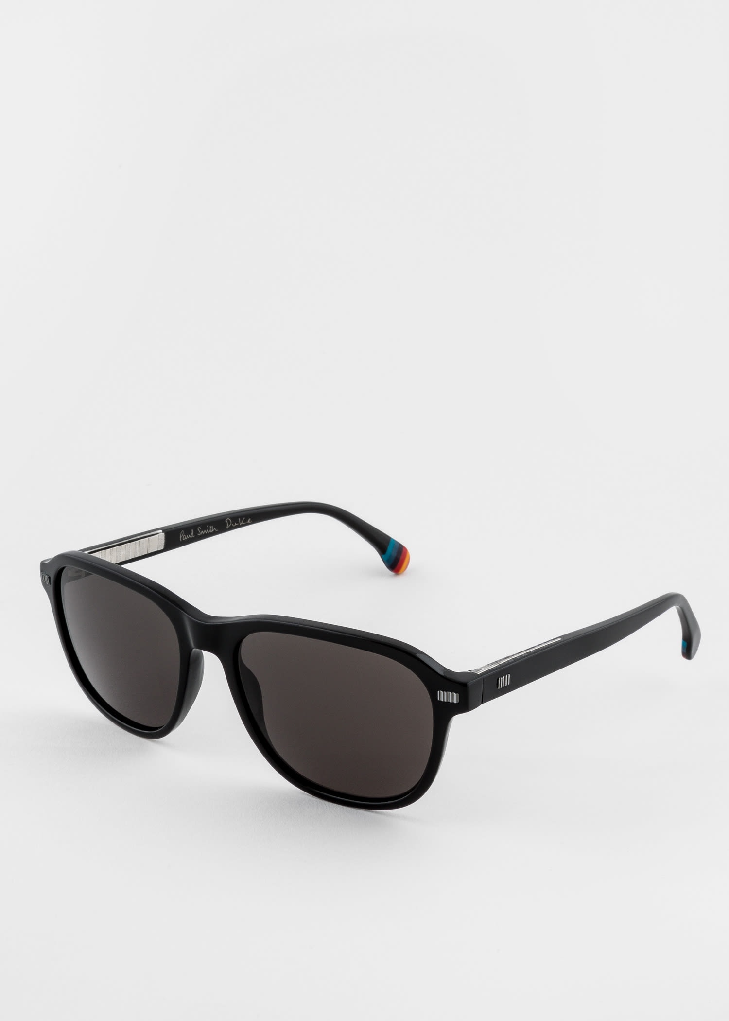 Black 'Duke' Sunglasses - 2