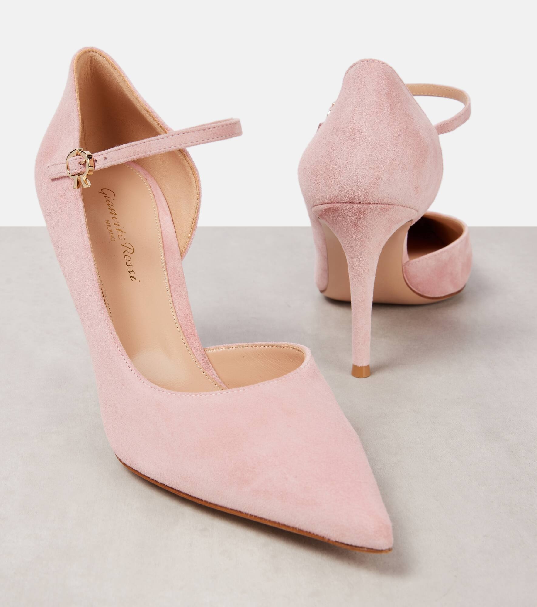 Suede pumps - 5