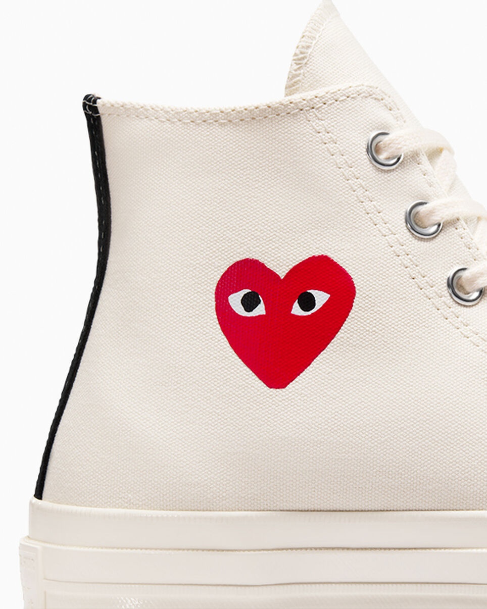 PLAY Comme des Garçons Single Heart Chuck 70 - 8