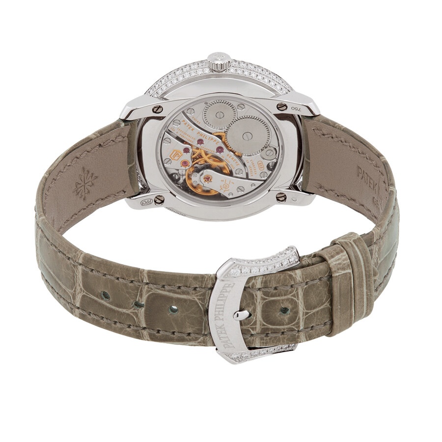 Patek Philippe Complications Hand Wind White Mother of Pearl Dial Ladies Watch 4968G-010 - 3