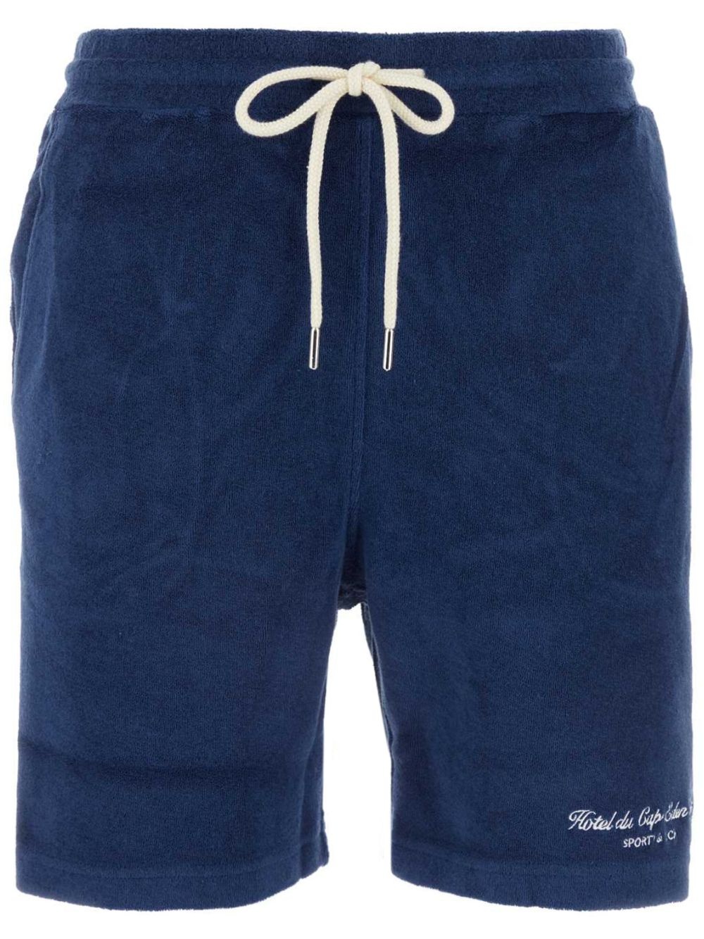 logo-print shorts - 1