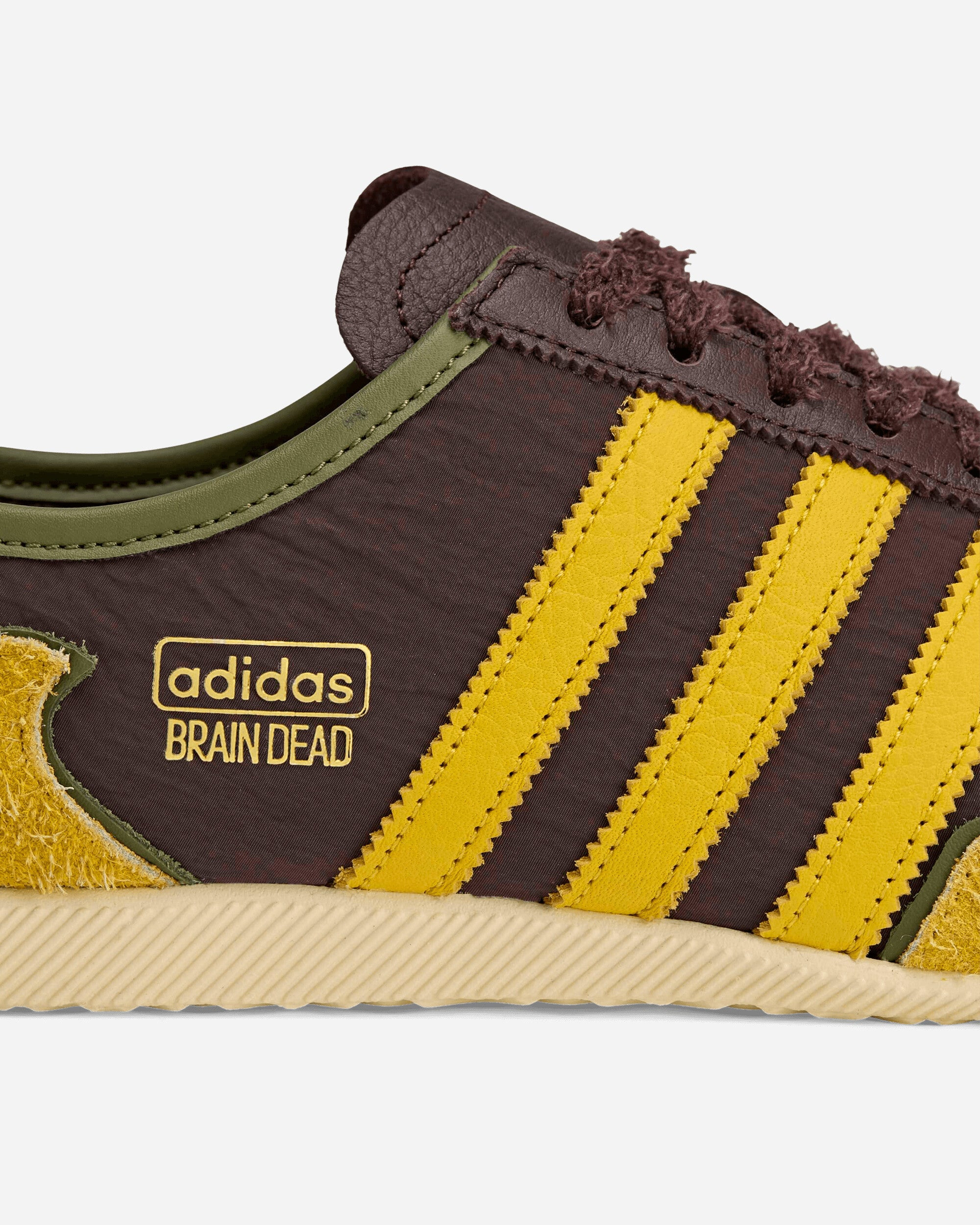 Brain Dead Japan Sneakers Shadow Brown / Yellow - 5