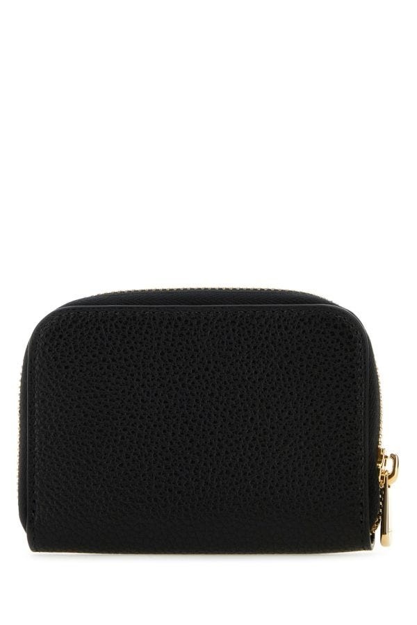 Black leather coin case - 3