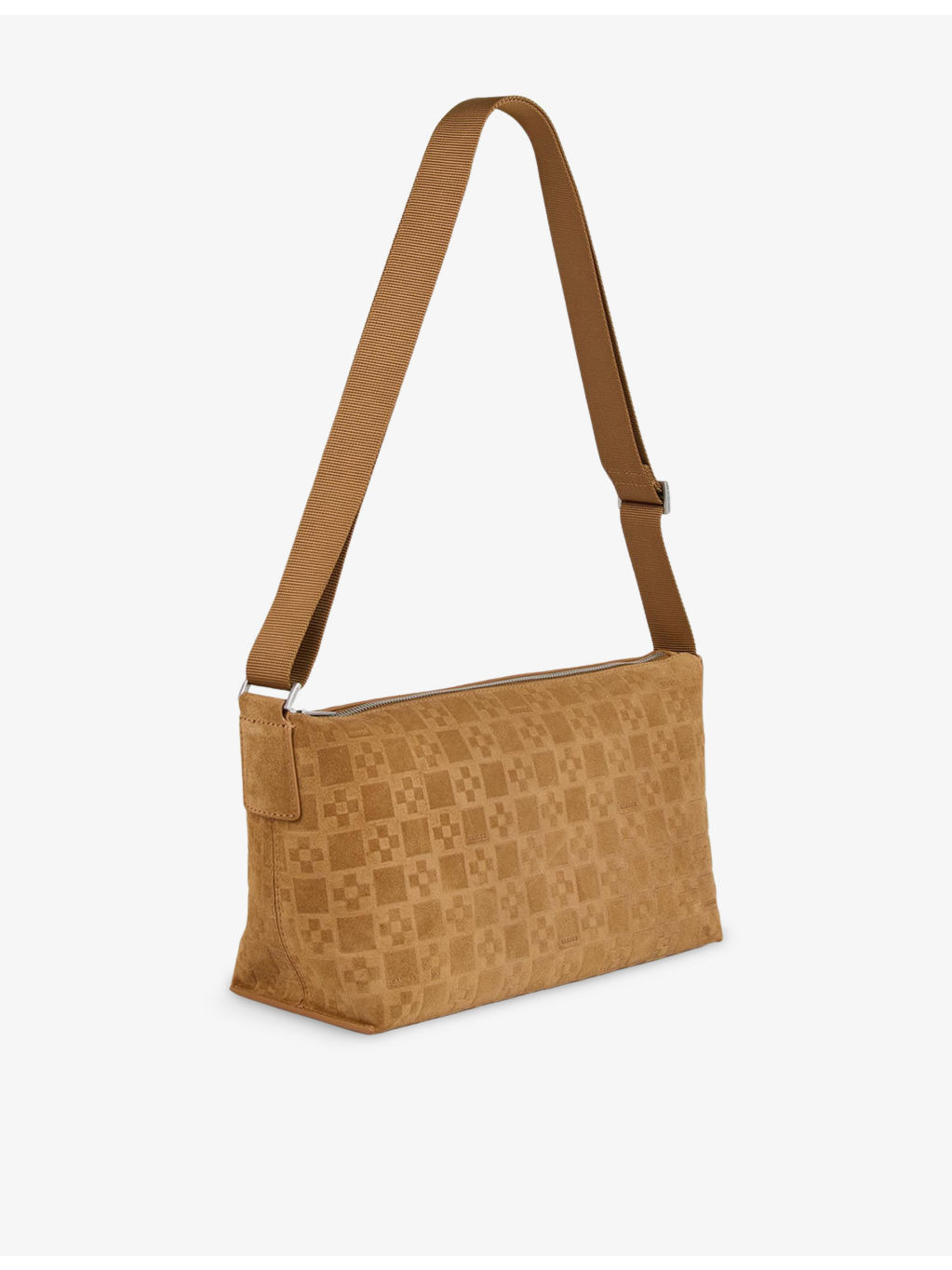 Hobo Suede Shoulder Bag - 3
