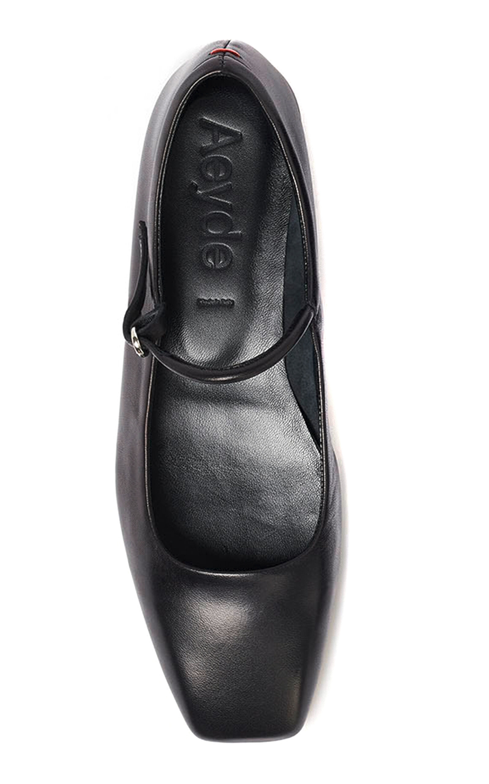 Uma Nappa Leather Mary Jane Flats black - 4