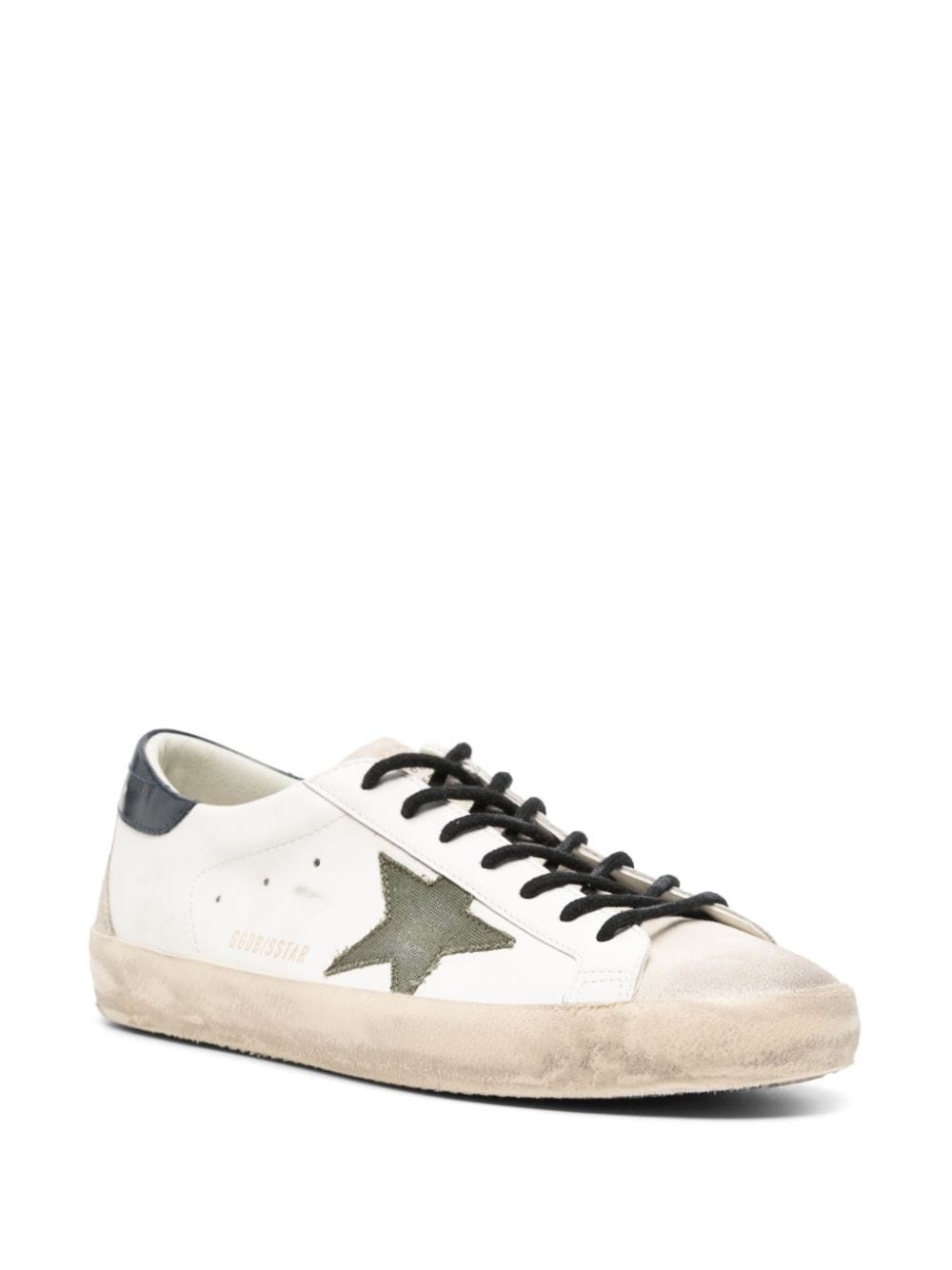 Super-Star distressed leather sneakers - 2