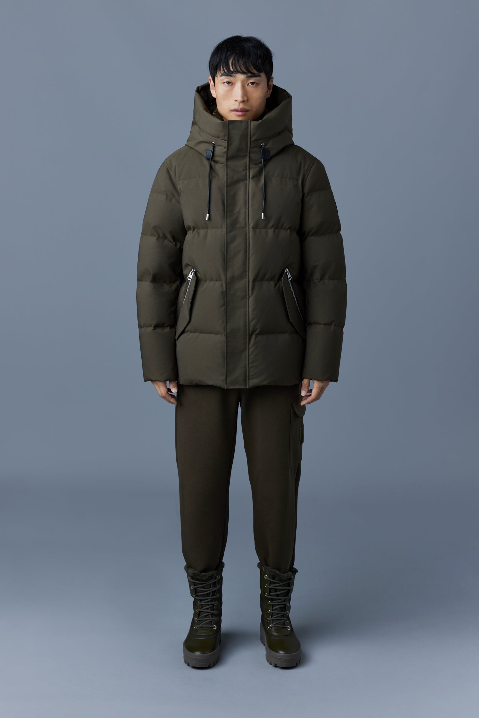GRAYDON 2-in-1 lustrous light down jacket - 2