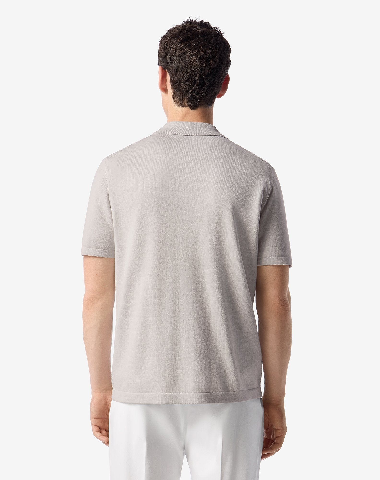 White knitted shirt - 3