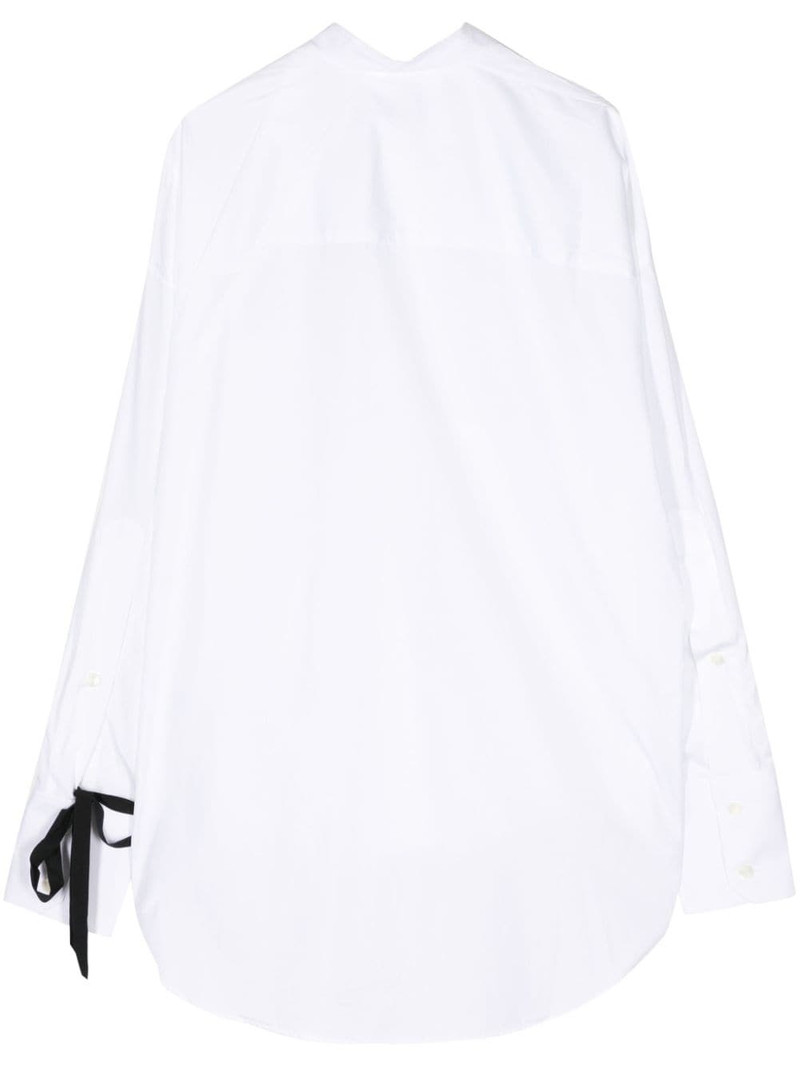 MARINA YEE draped cotton shirt outlook