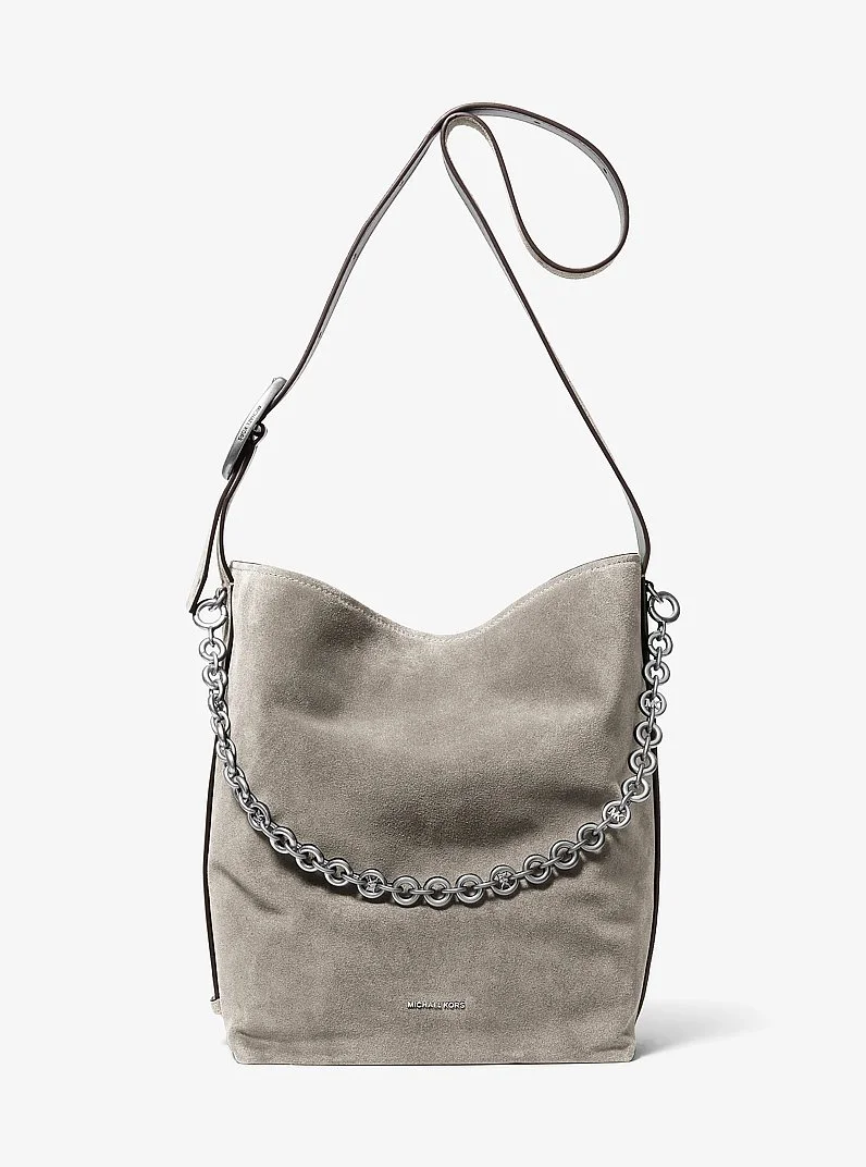 Nolita Large Suede Bucket Bag - 1