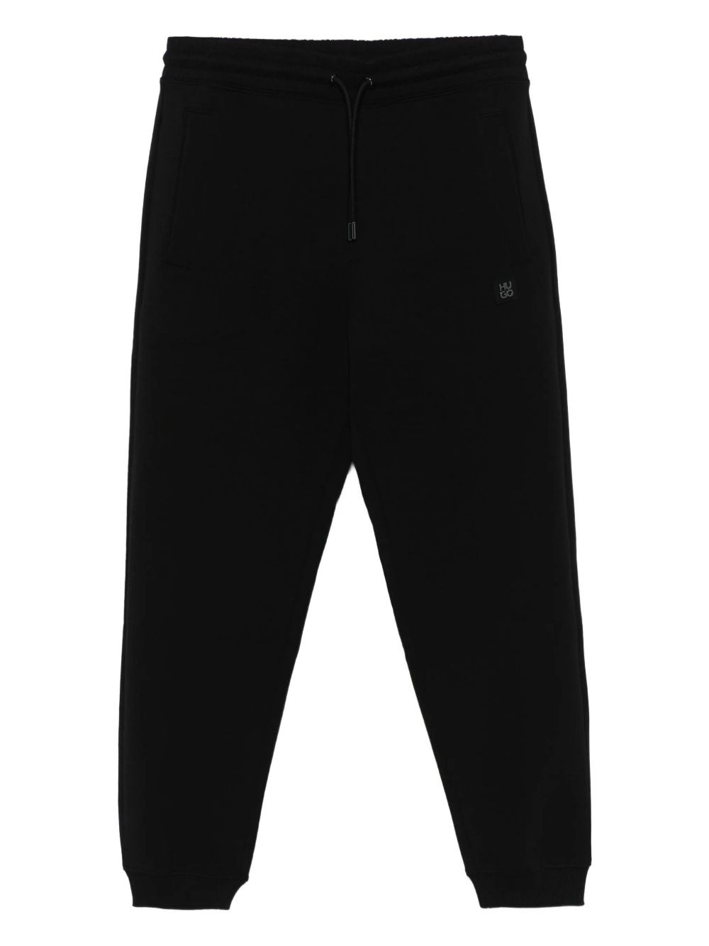 Dimacs logo-plaque drawstring track pants - 1
