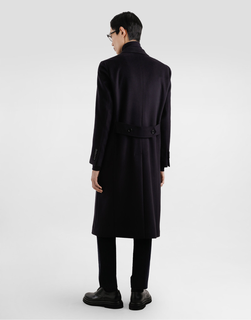 Single-breasted cashmere coat 3