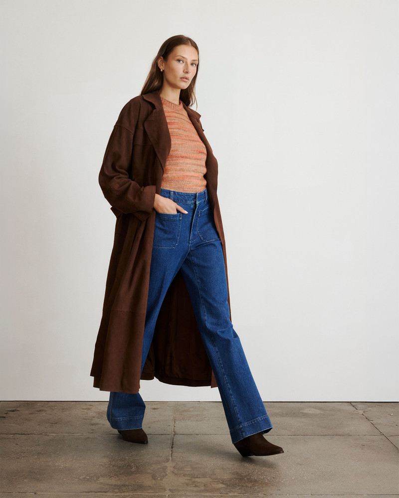 SUEDE CLAYTON COAT 3
