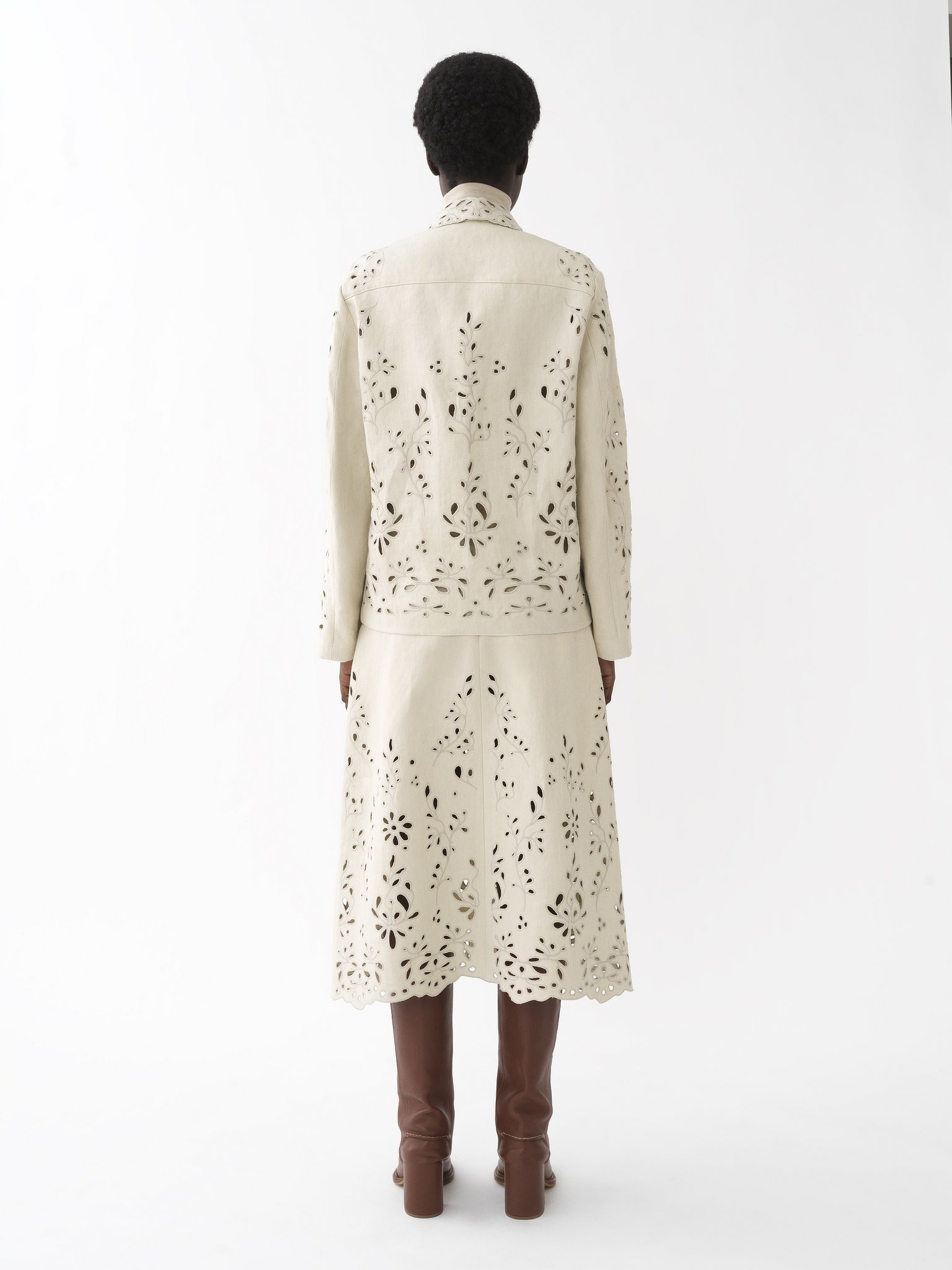 EMBROIDERED OVERSHIRT JACKET - 5