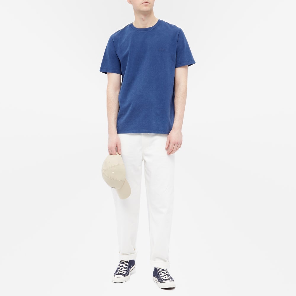 A.P.C. Dean Washed Logo Tee - 4