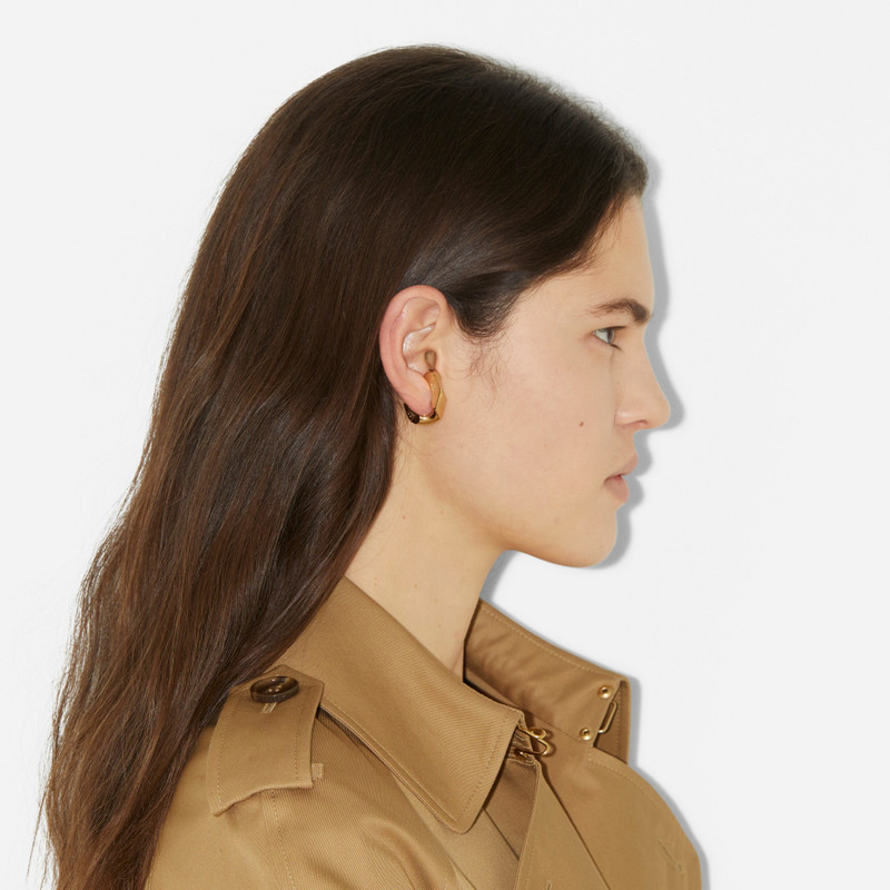 Gold-plated Chain-link Earrings 5