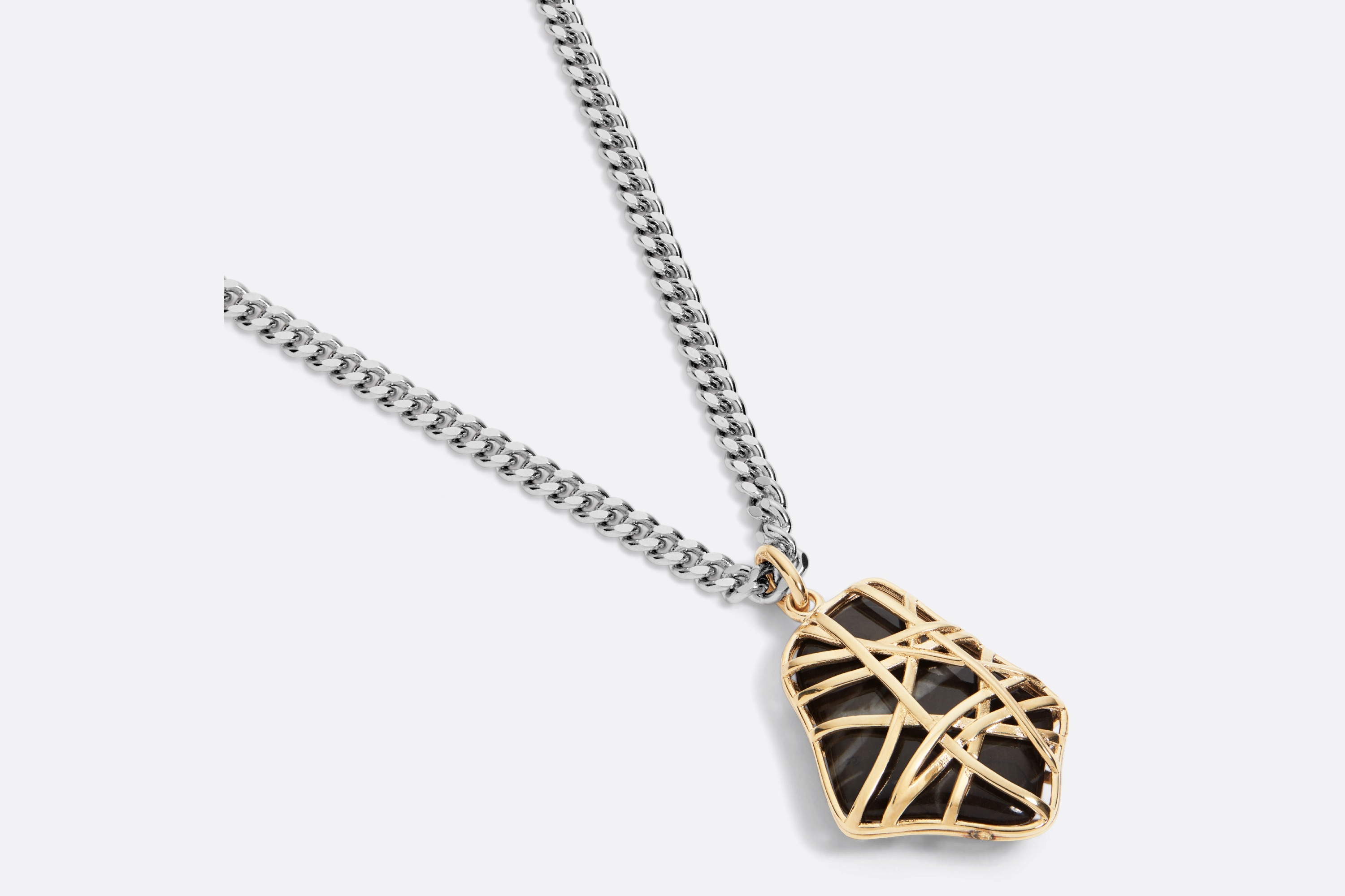Cannage Pendant Necklace - 2