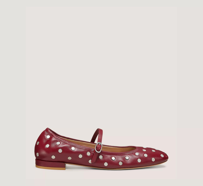 CLARIS STUD BALLET FLAT 1