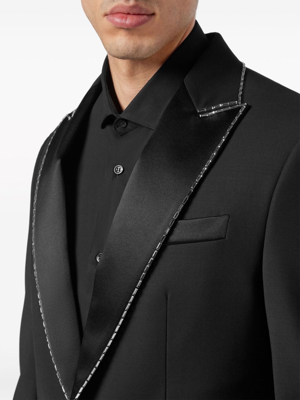 single-breasted blazer - 5