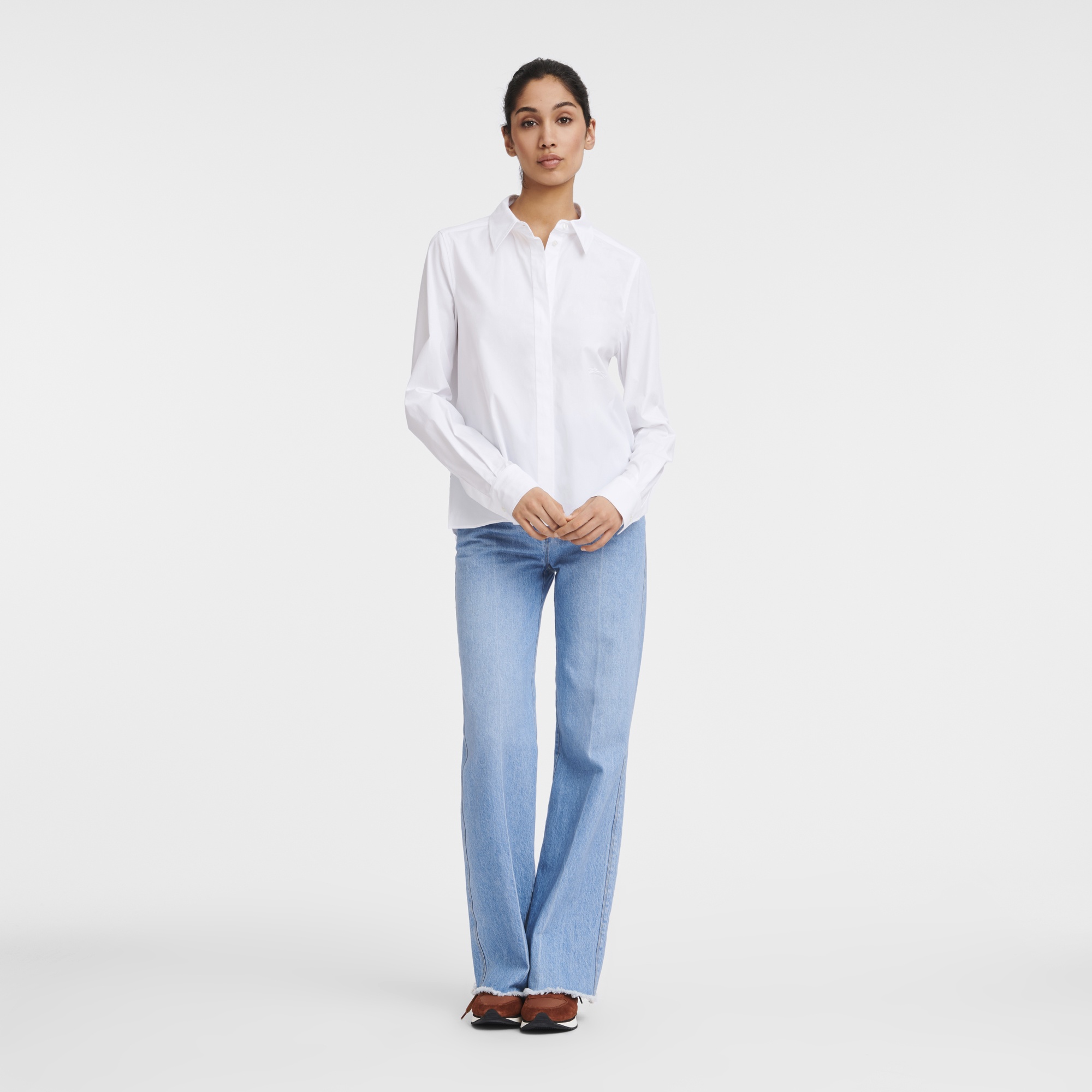 Shirt White - Popelin - 2