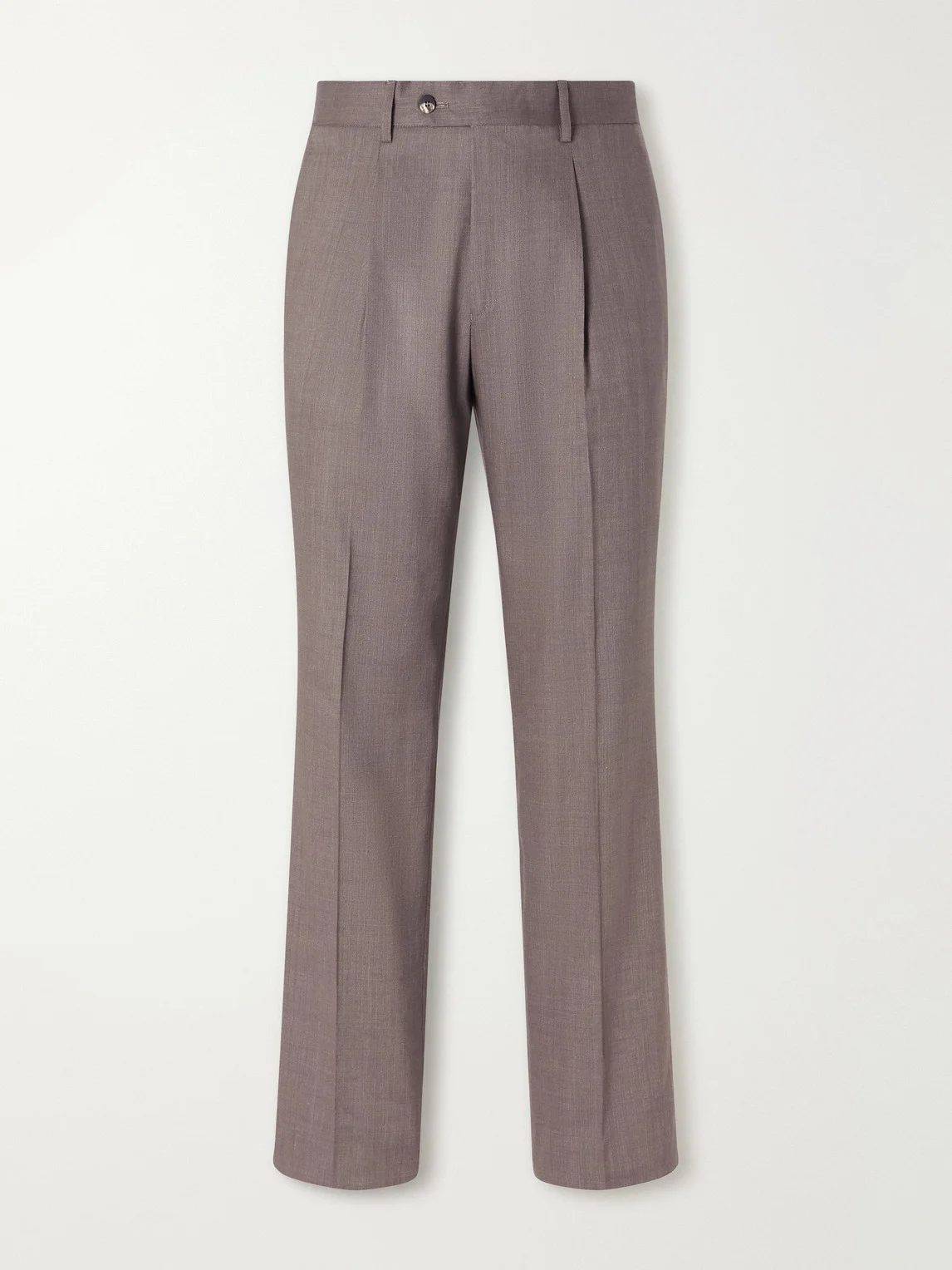 Affonso 2.0 Straight-Leg Linen and Wool-Blend Trousers - 1