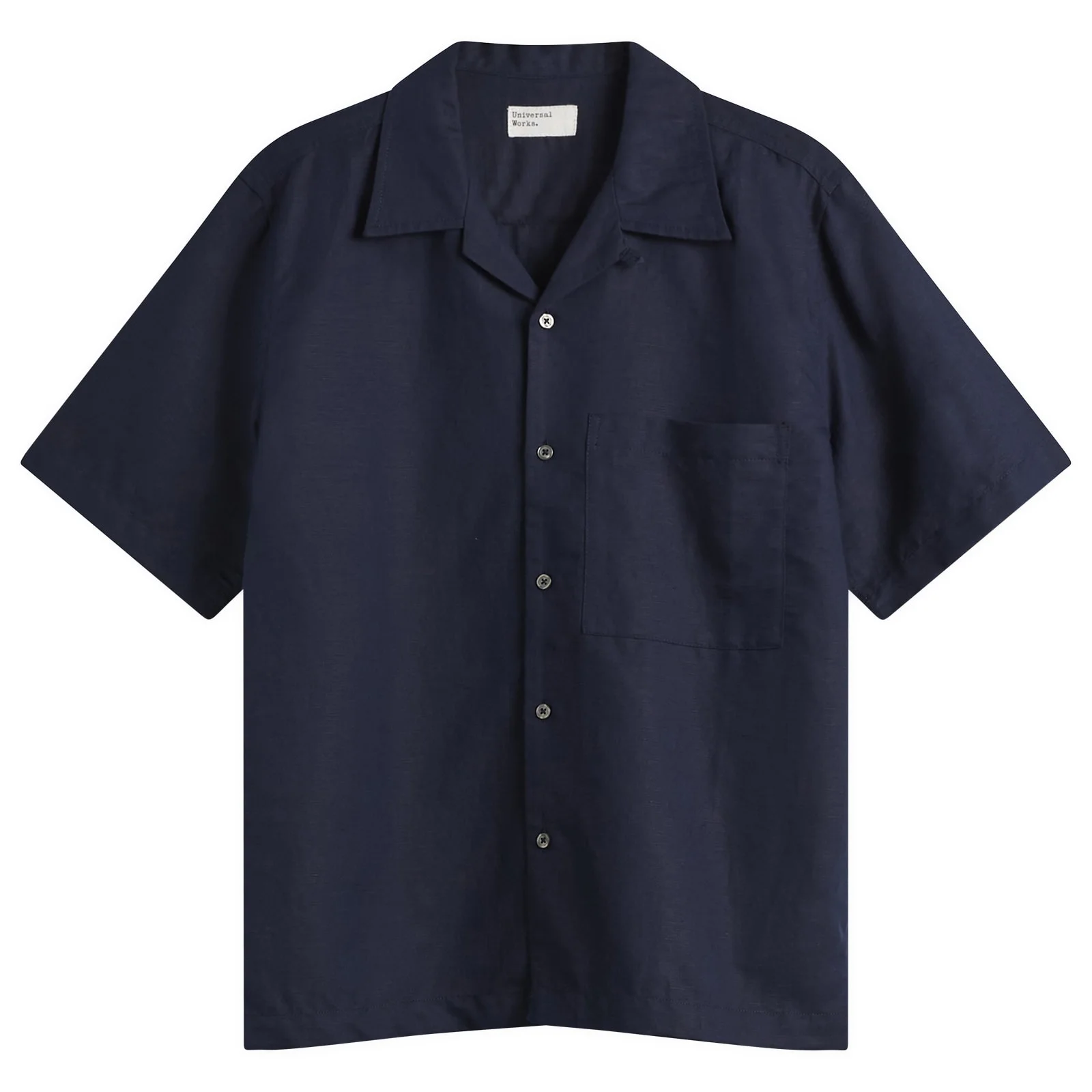 Universal Works Linen Cotton Camp Shirt - 1