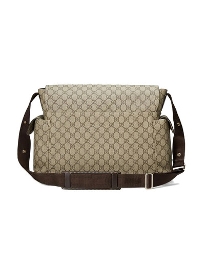 GUCCI GG Supreme diaper bag outlook