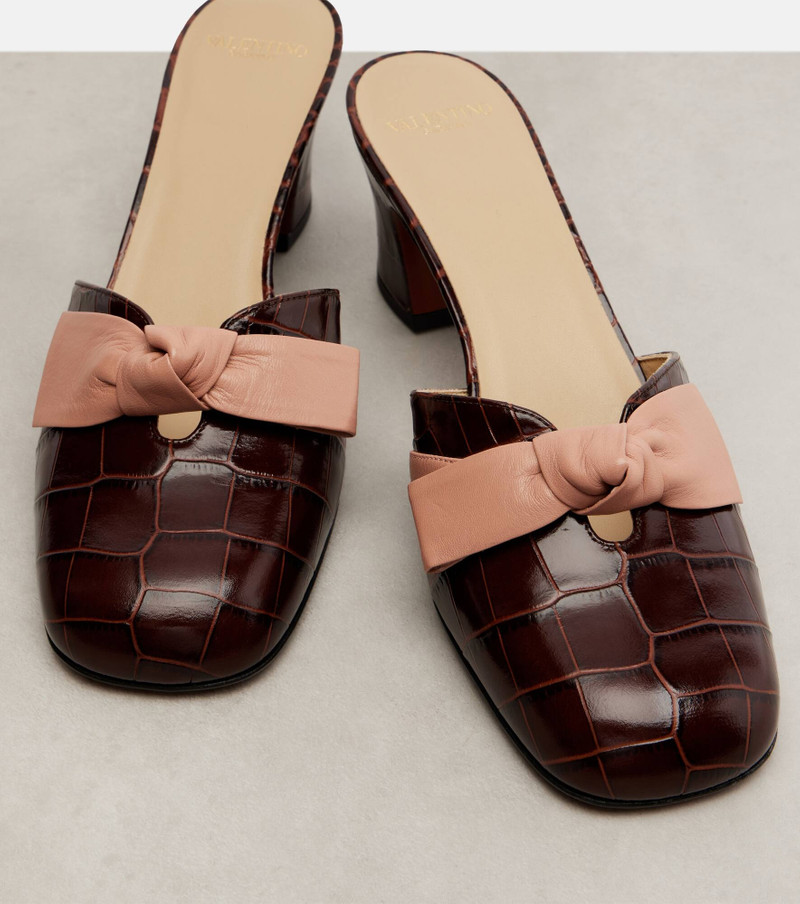 Knotty 60 leather mules 5