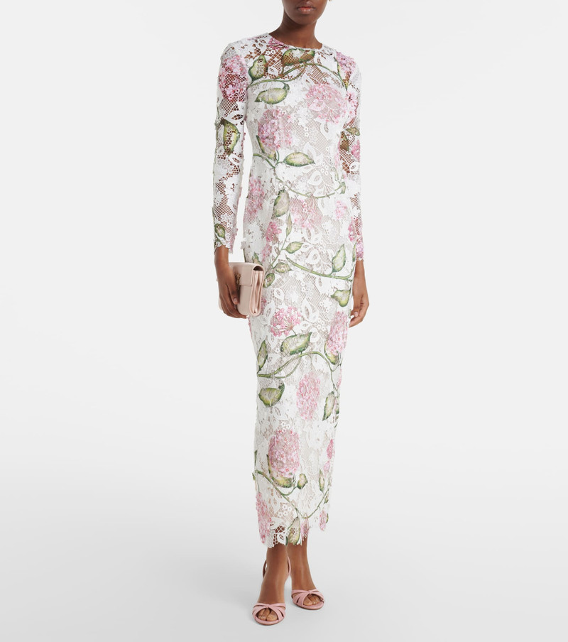 Oscar de la Renta Lace midi dress outlook