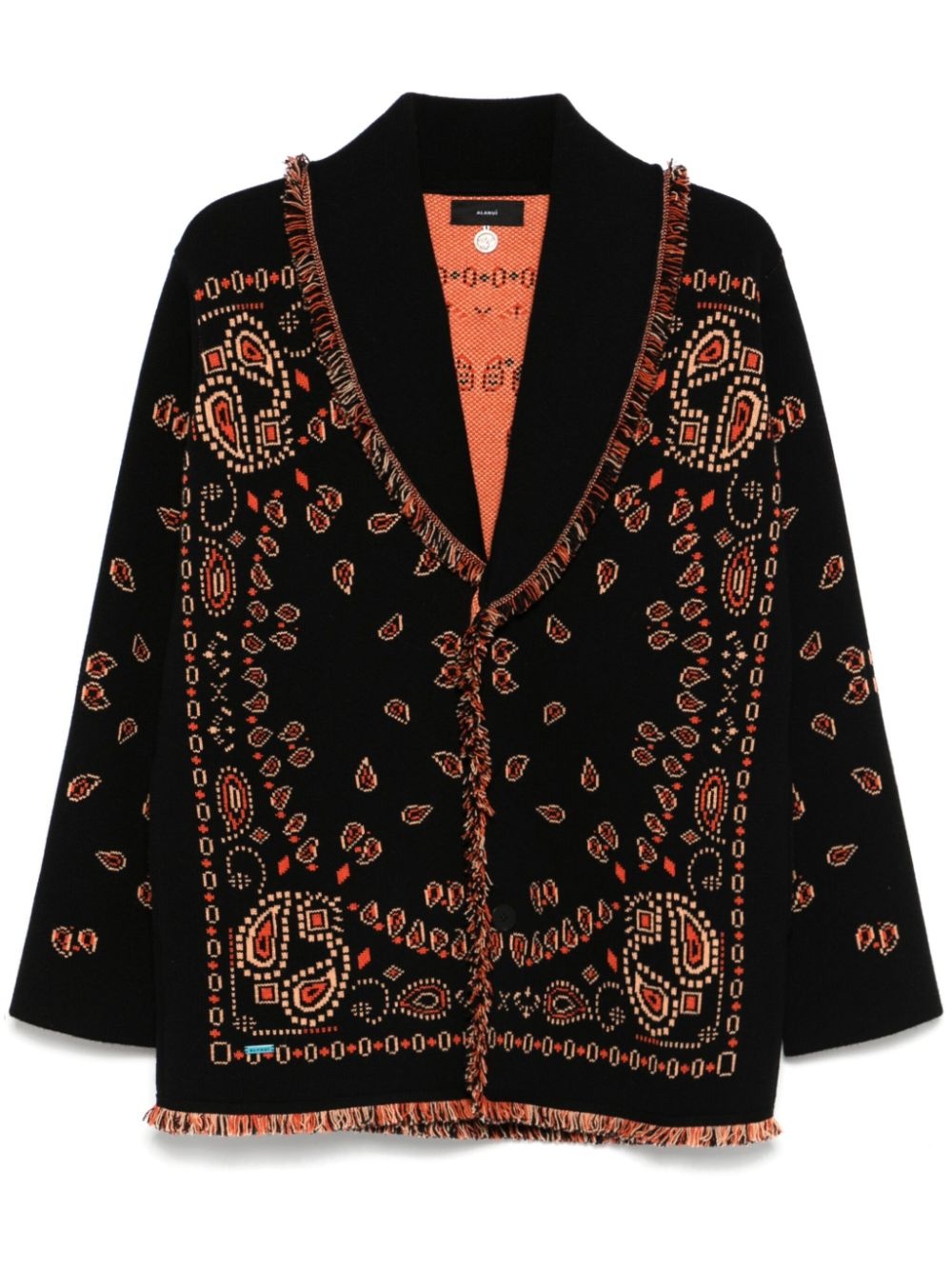 Bandana Jacquard cardigan - 1