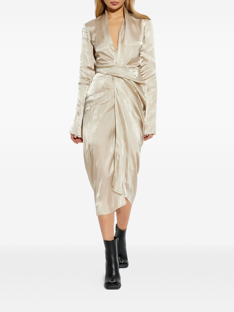 Rick Owens tie-waist dress outlook