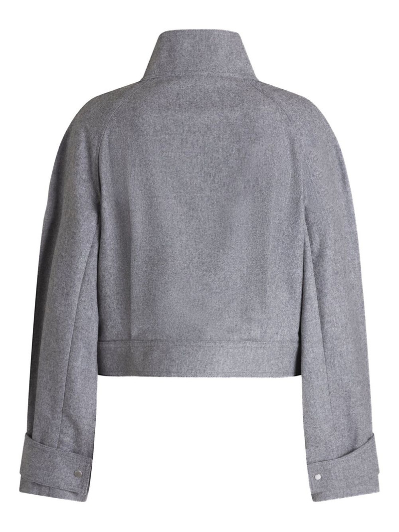 BOSS flap-pockets military jacket outlook