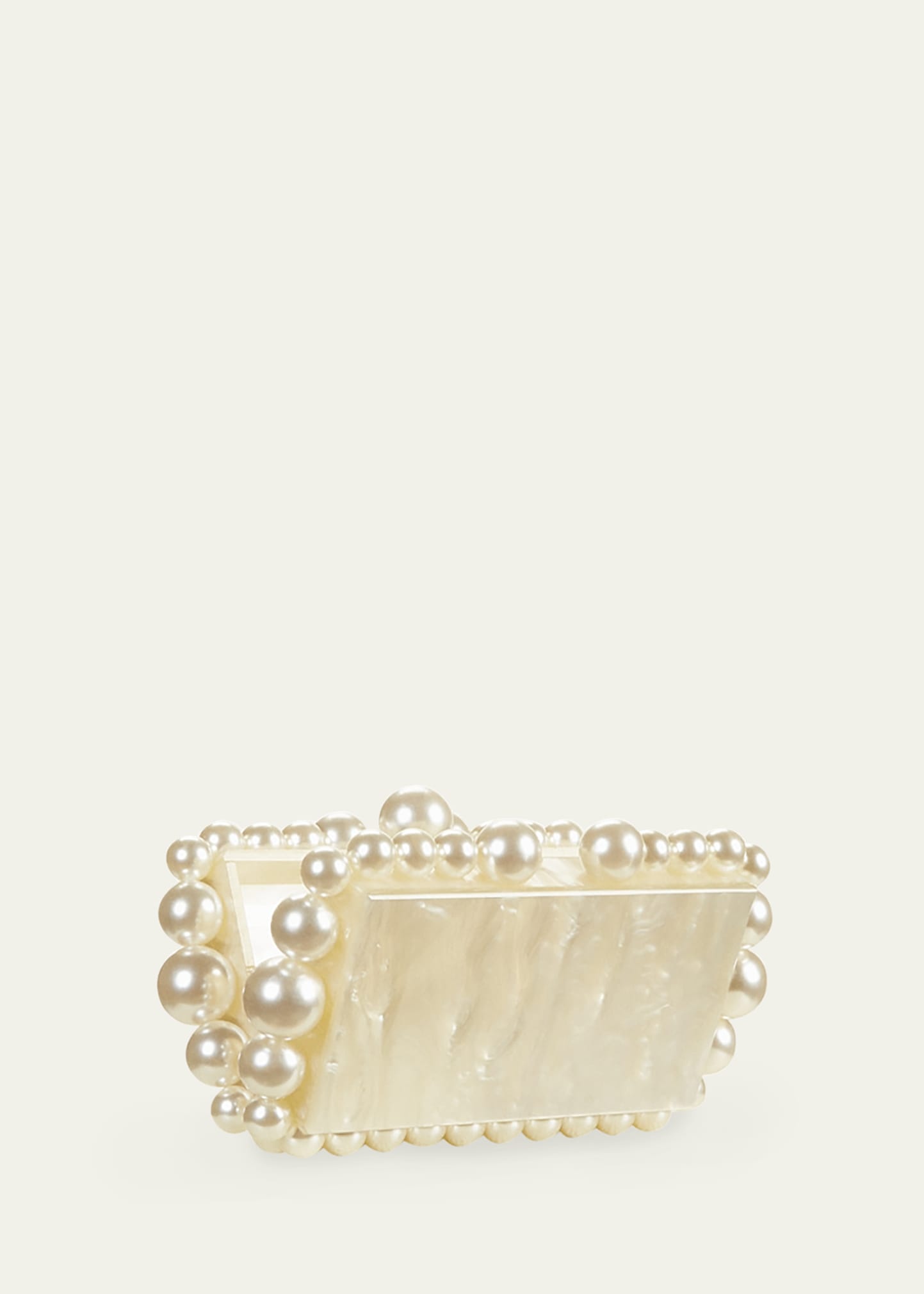 Eos Pearly Acrylic Clutch Bag - 2