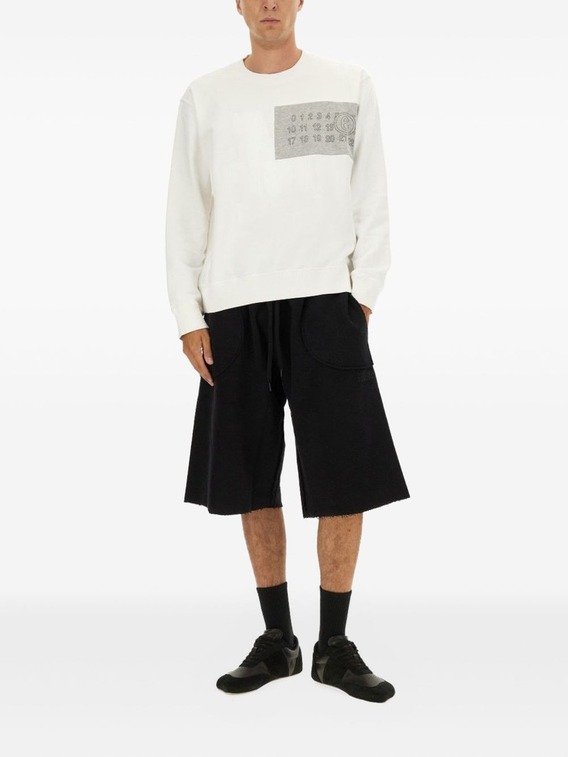 MM6 Maison Margiela Numbers-motif sweatshirt outlook