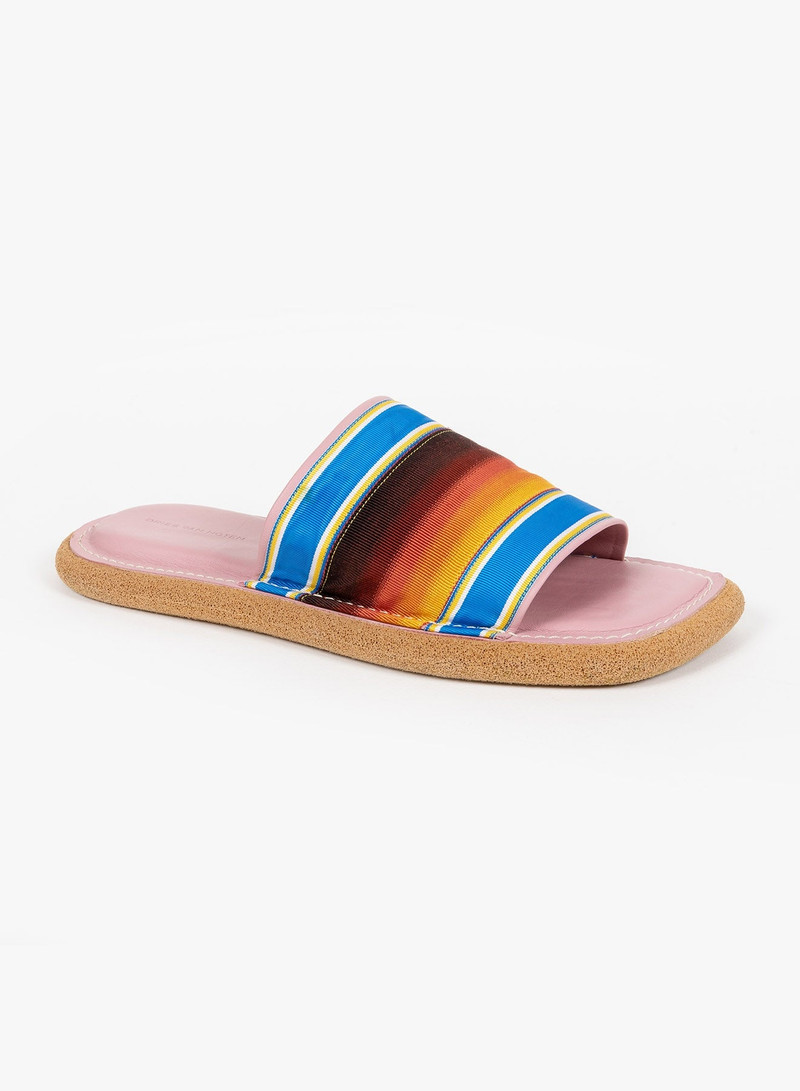 Dries Van Noten STRIPED SLIDES outlook