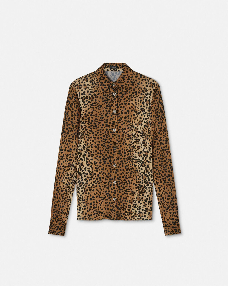 Leopard Fitted Shirt - 1